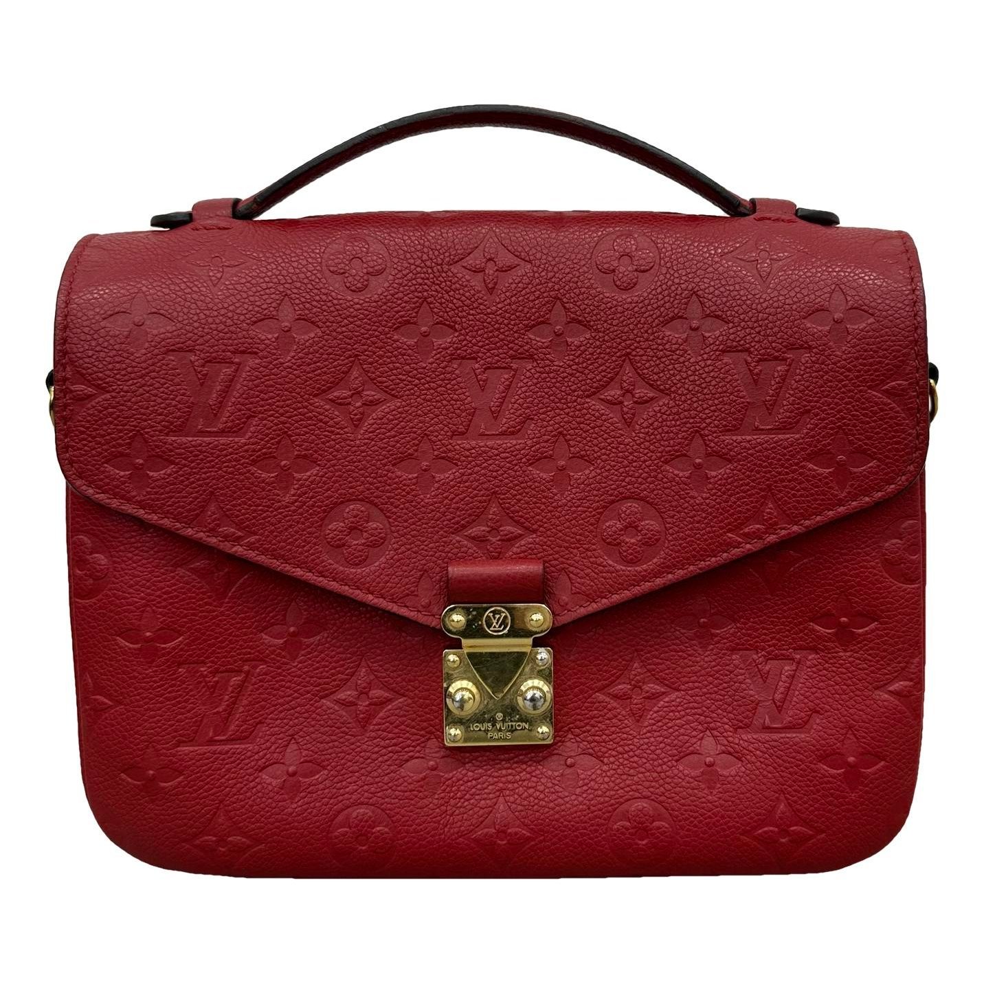 Metis leather handbag