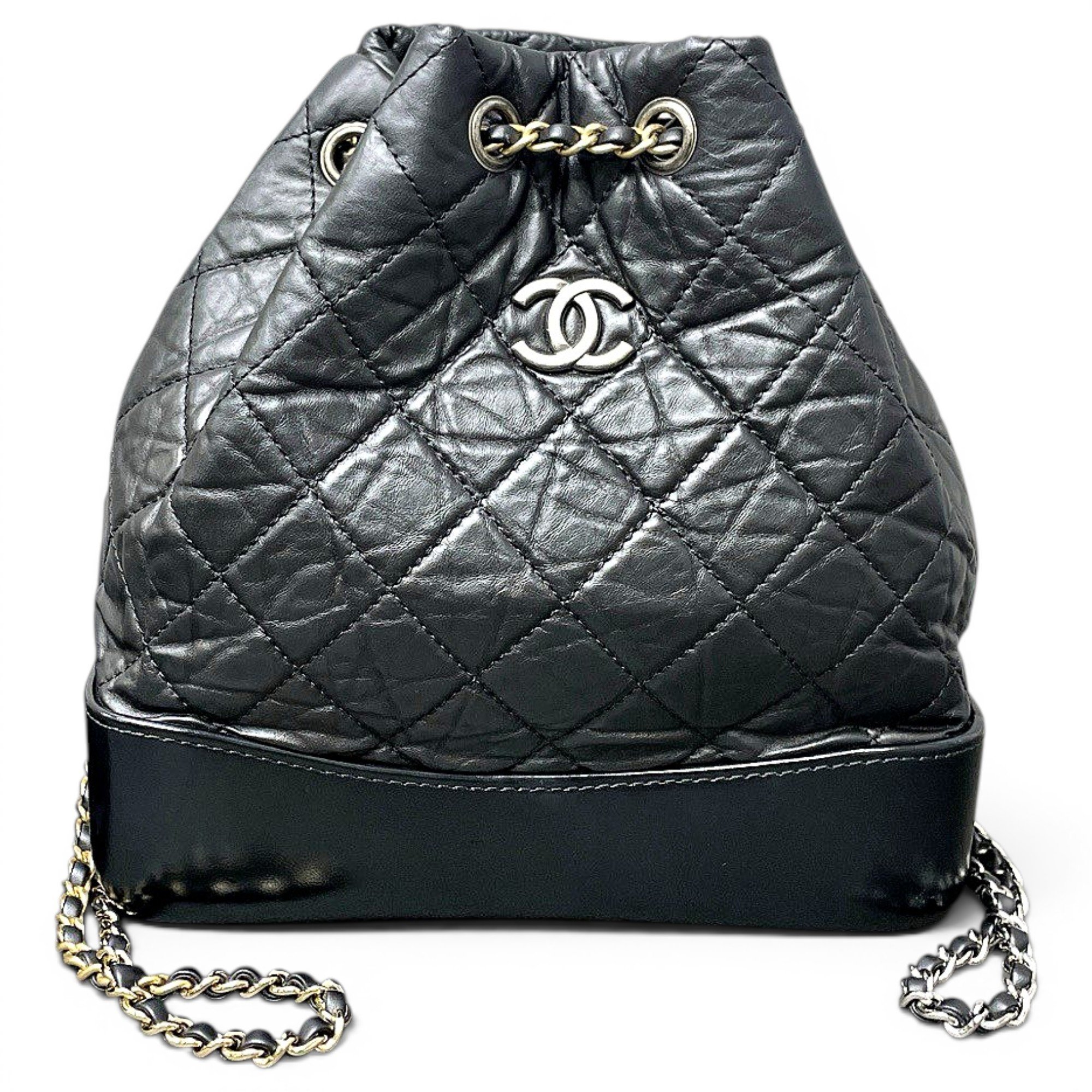 Chanel Gabrielle Bucket leather handbag