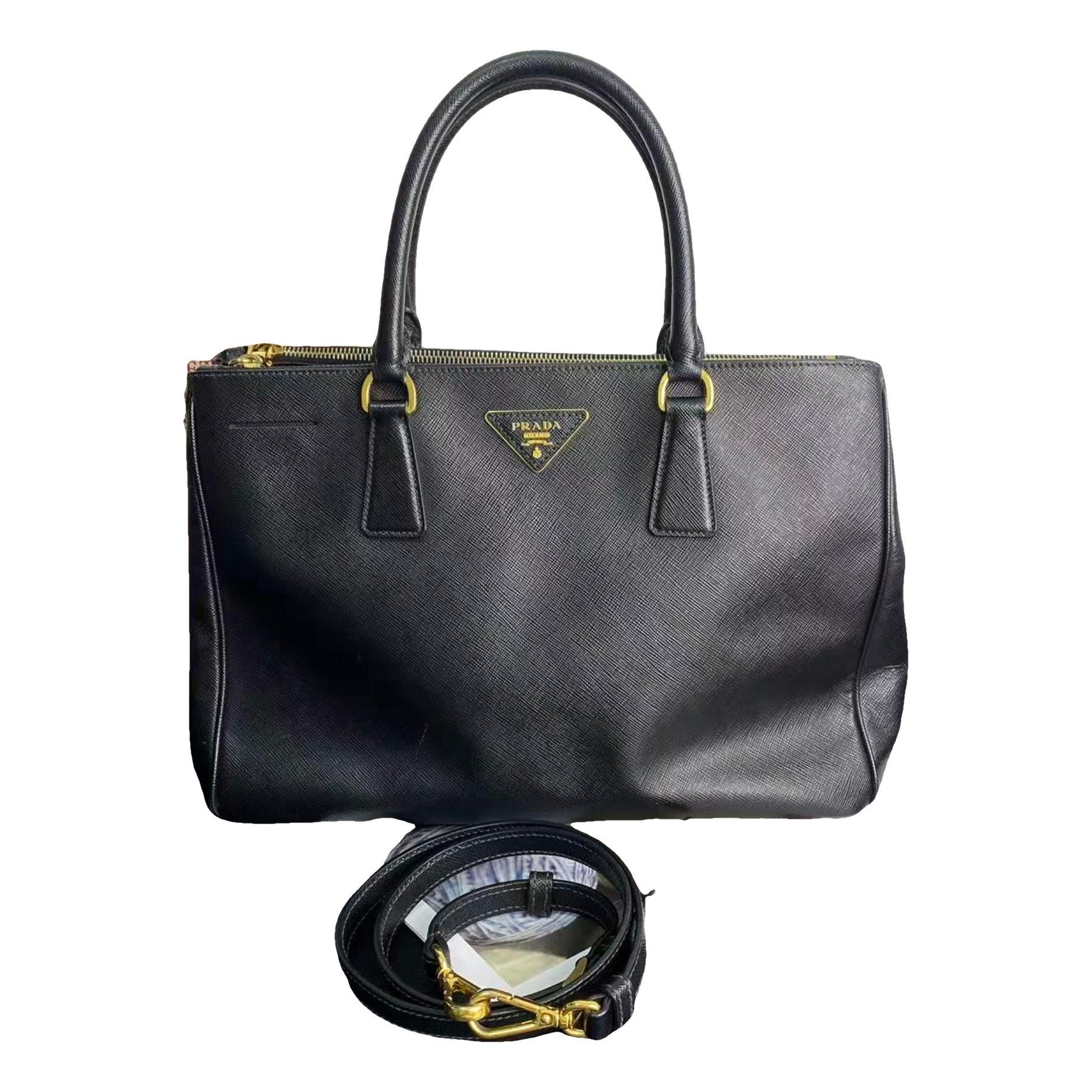 Galleria leather handbag