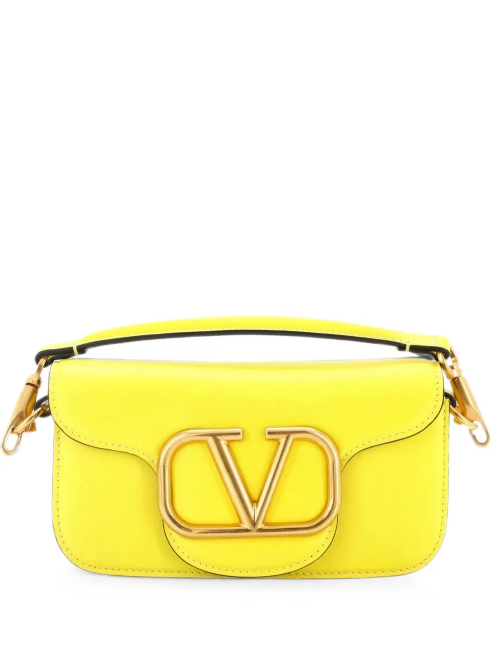 VLogo Loco Flap Leather Small shoulder bag