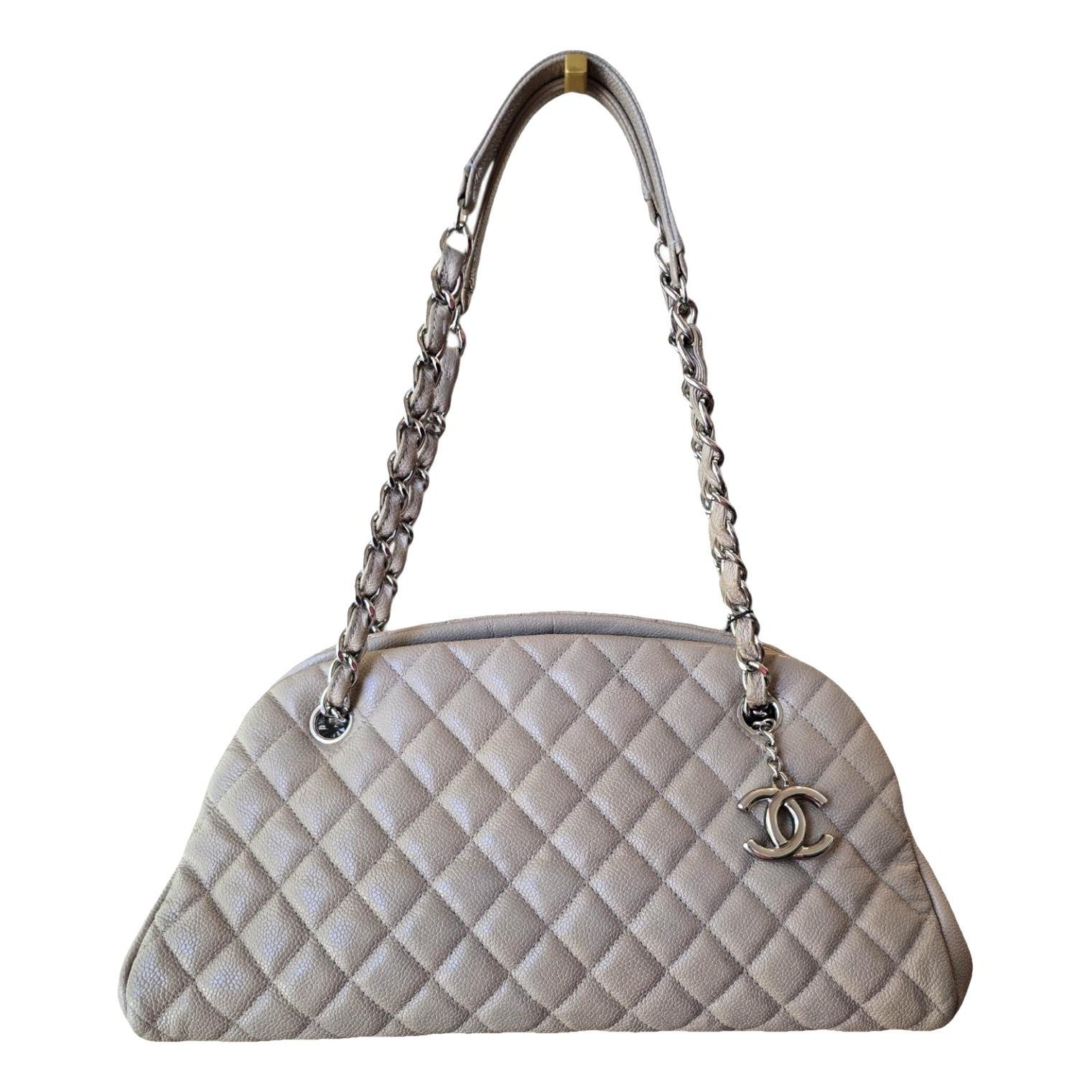 Mademoiselle leather handbag