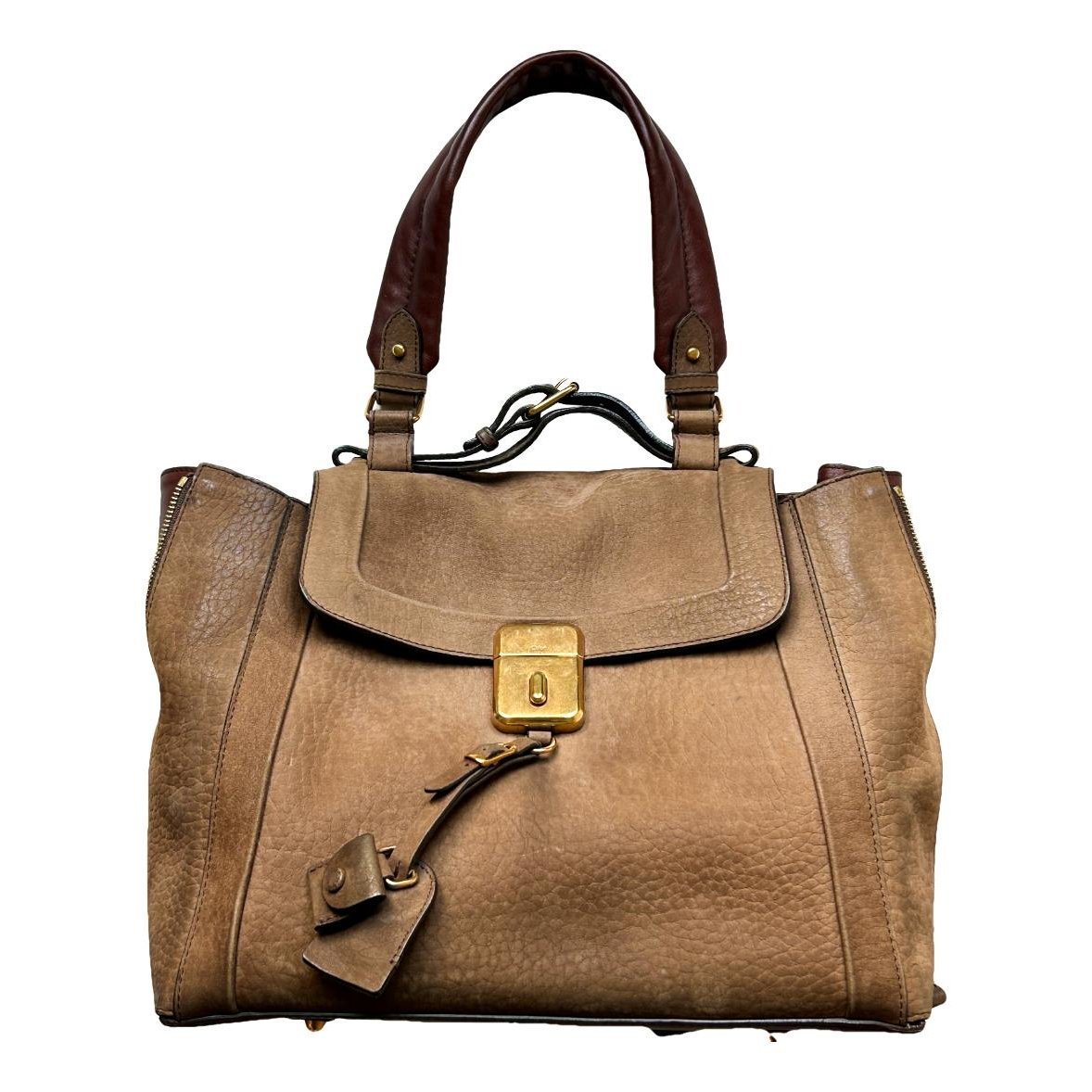 Daria leather handbag