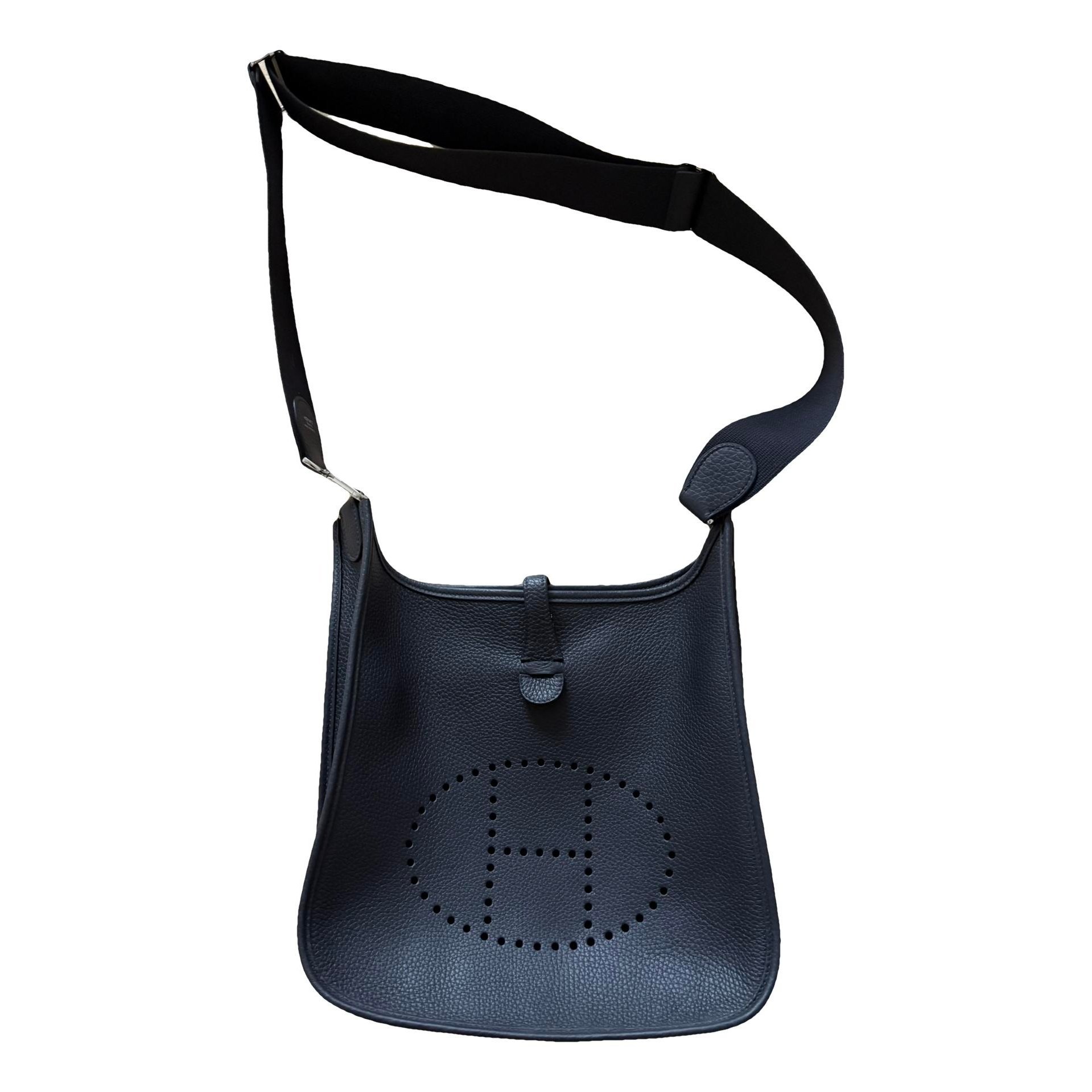 Evelyne leather handbag