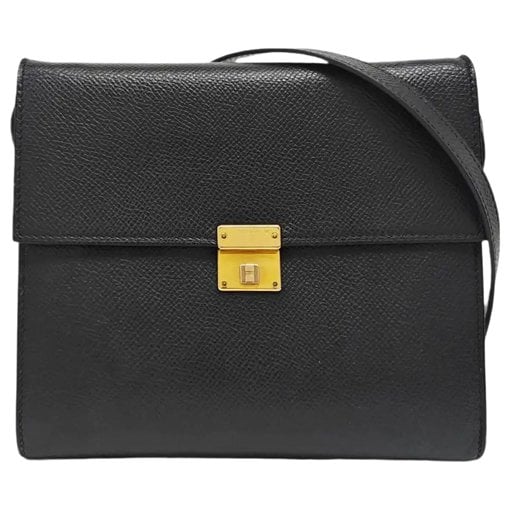 Clic 16 leather crossbody bag