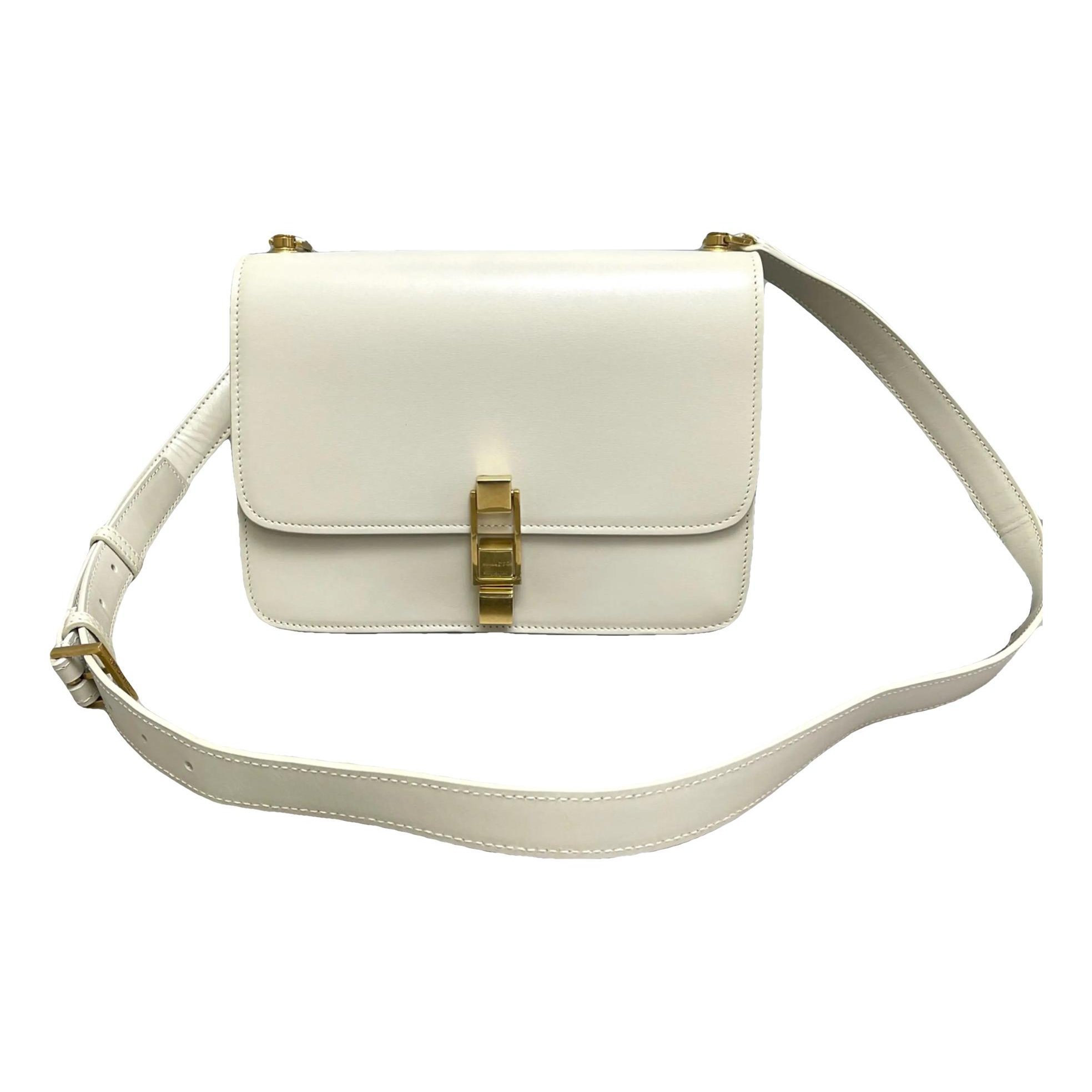 Carré leather handbag
