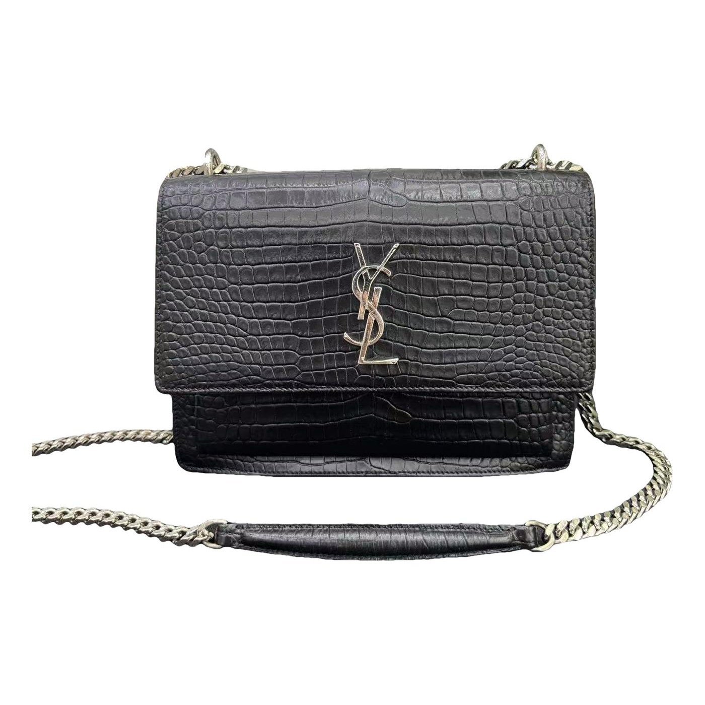 Sunset leather handbag