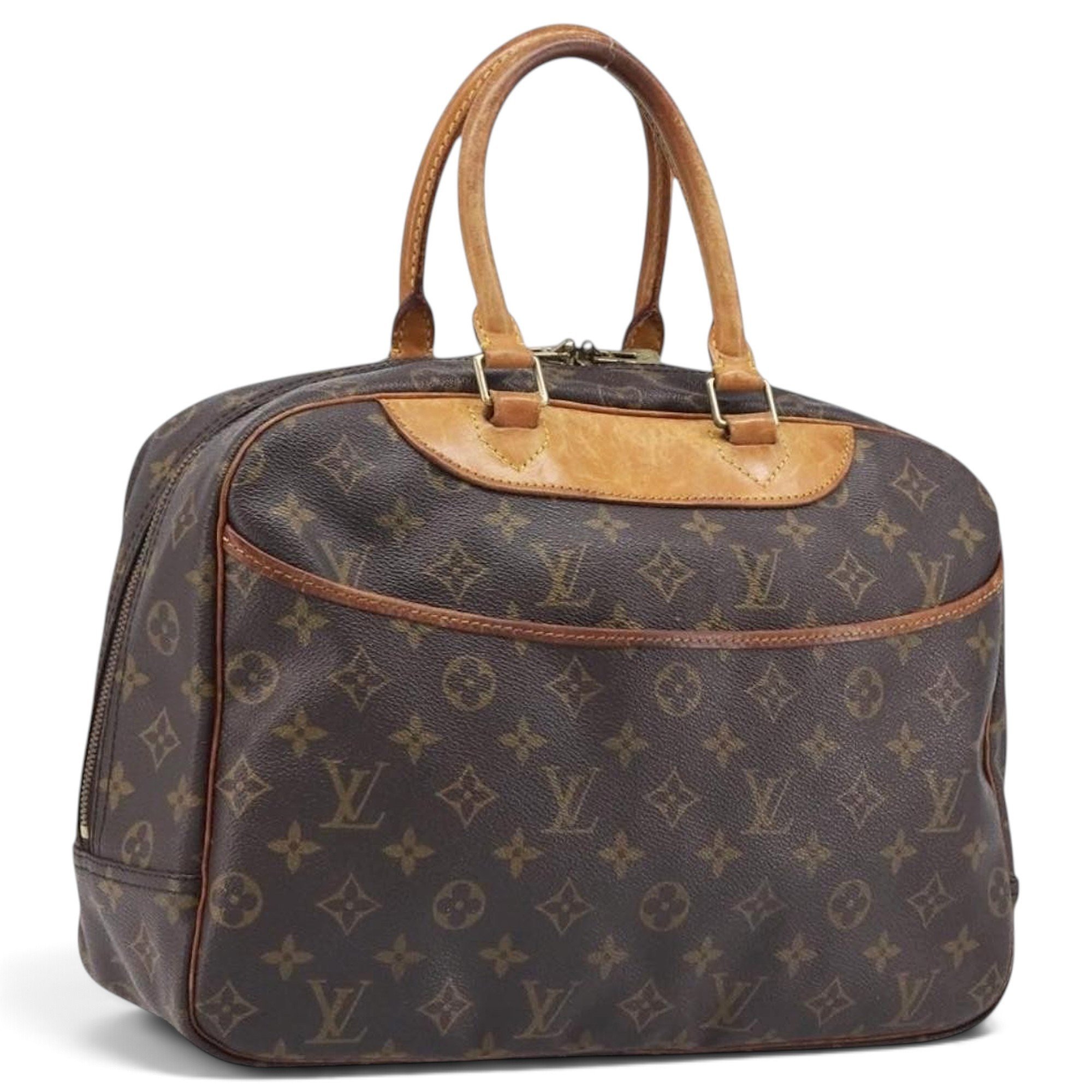 Deauville leather handbag