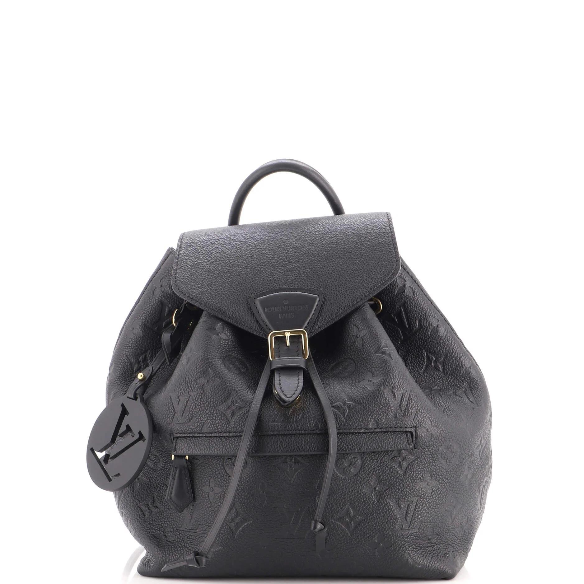 Leather backpack