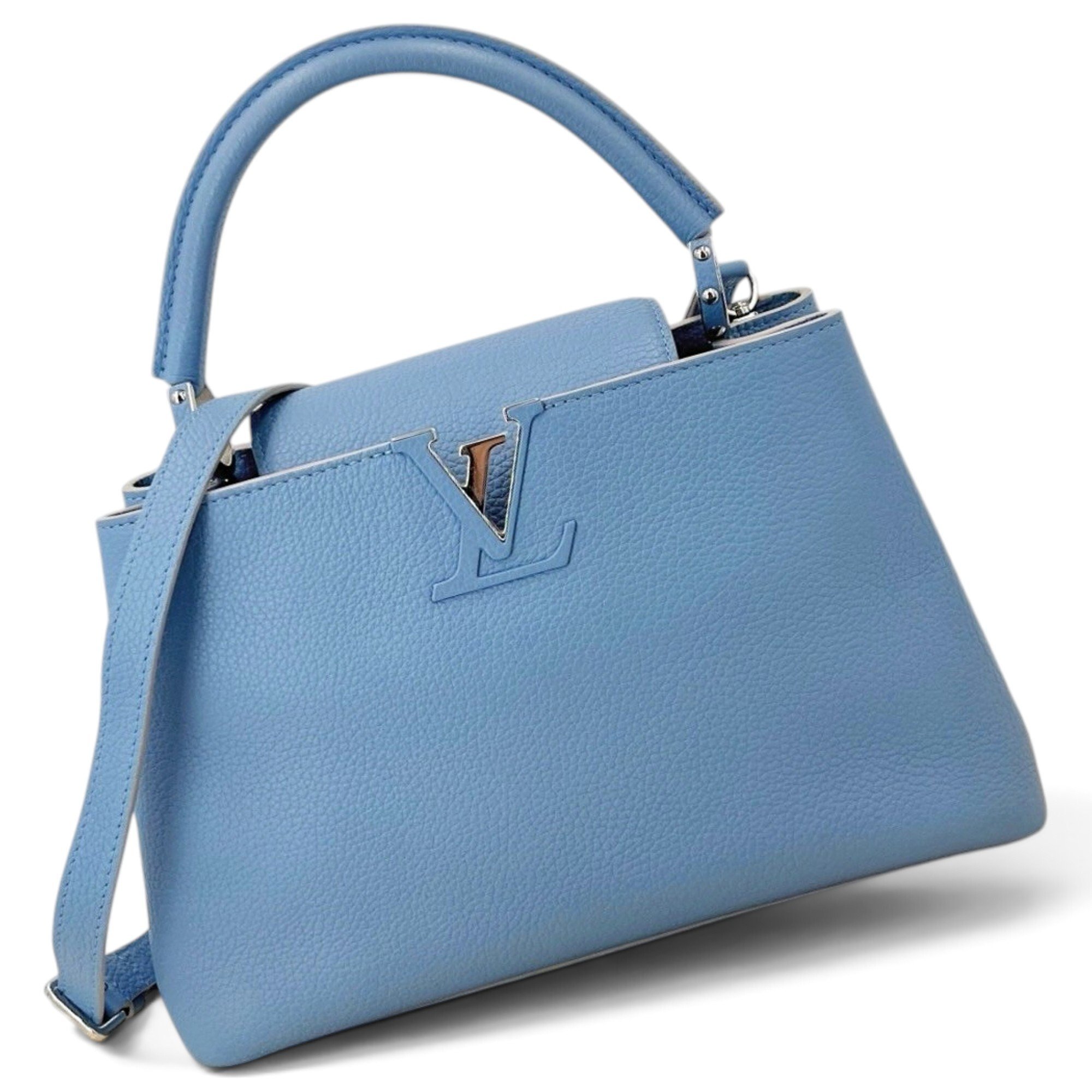 Capucines leather handbag