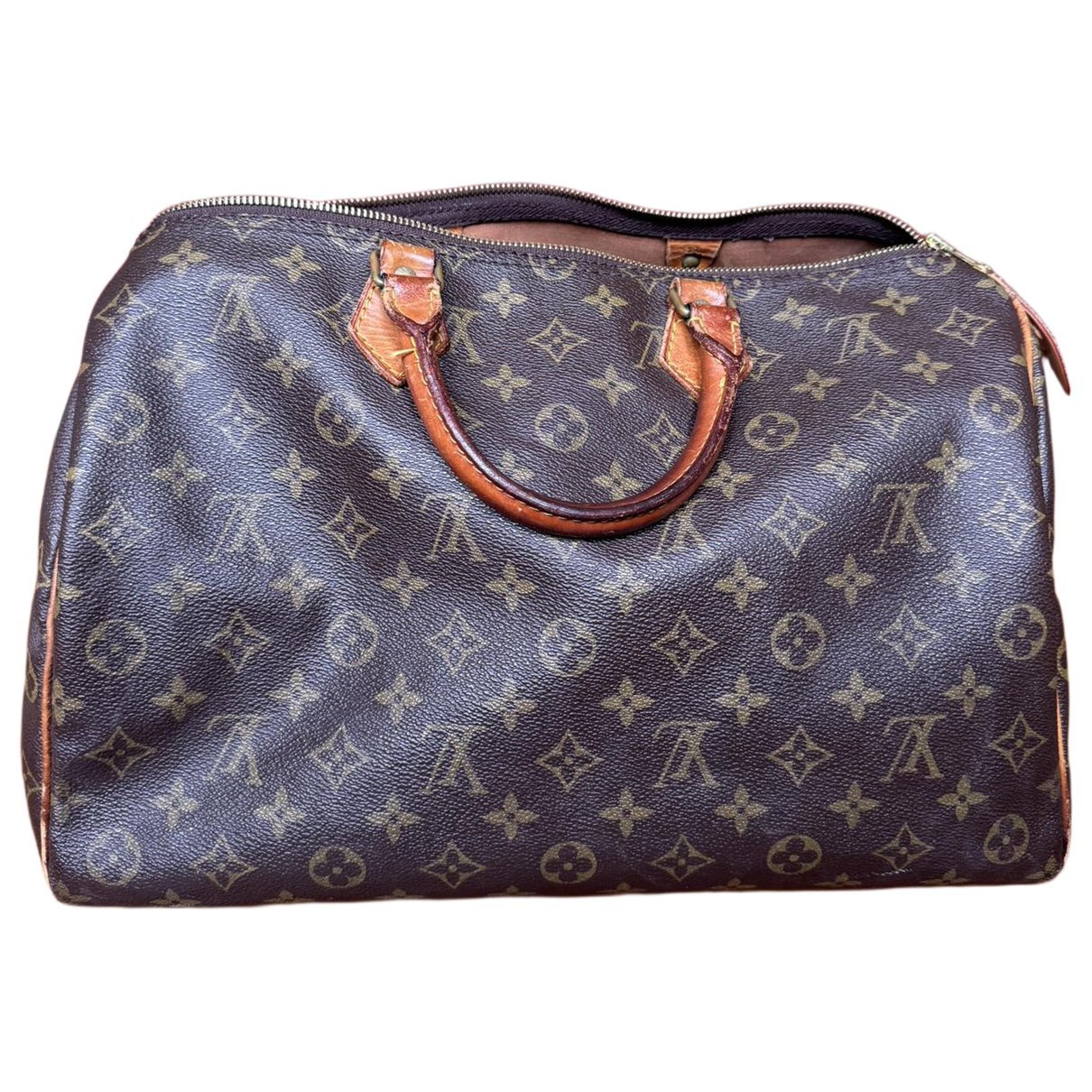 Speedy leather handbag