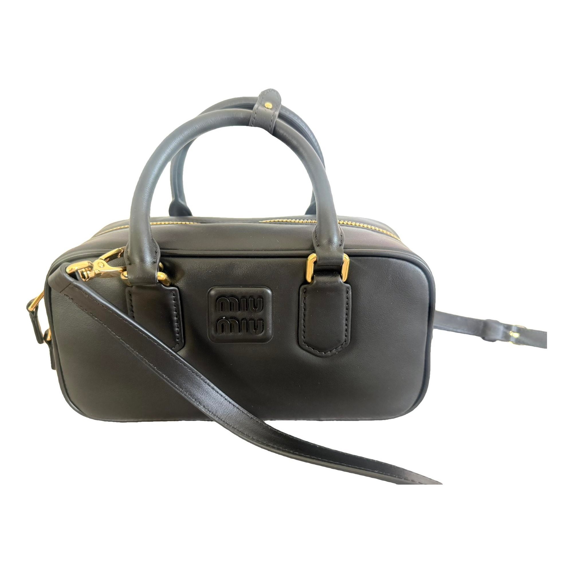 Arcadie leather handbag