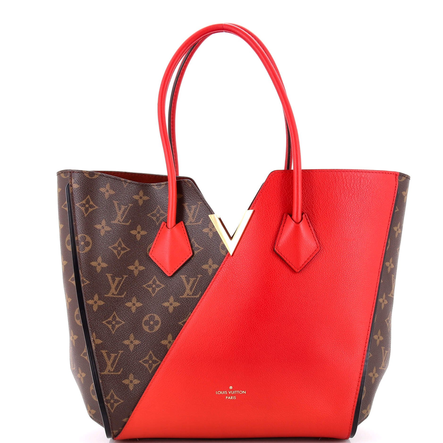 Leather tote