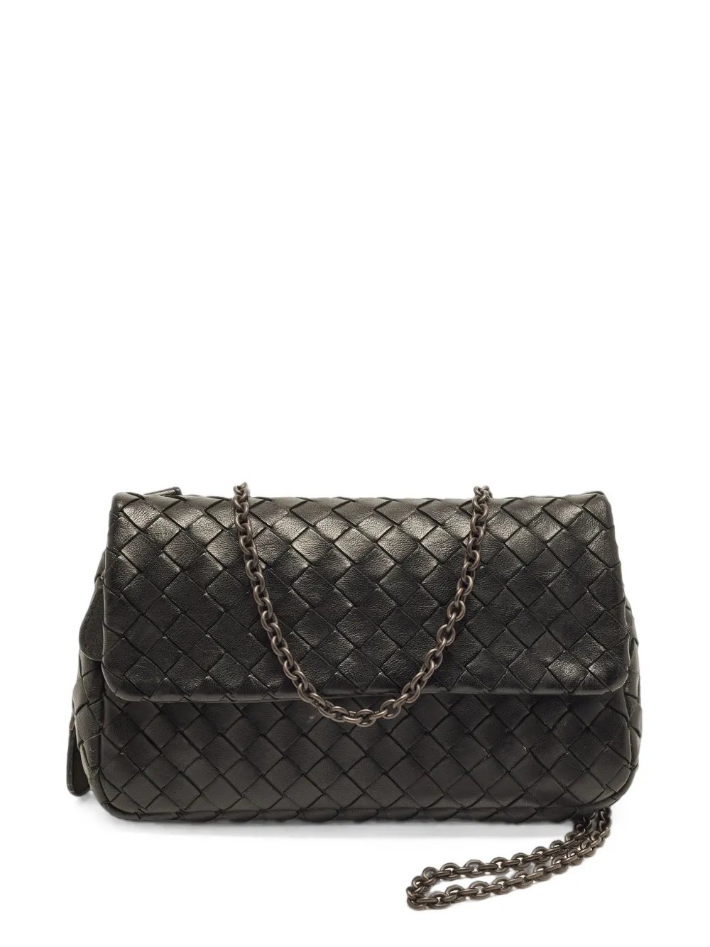 Intrecciato chain-strap mini bag