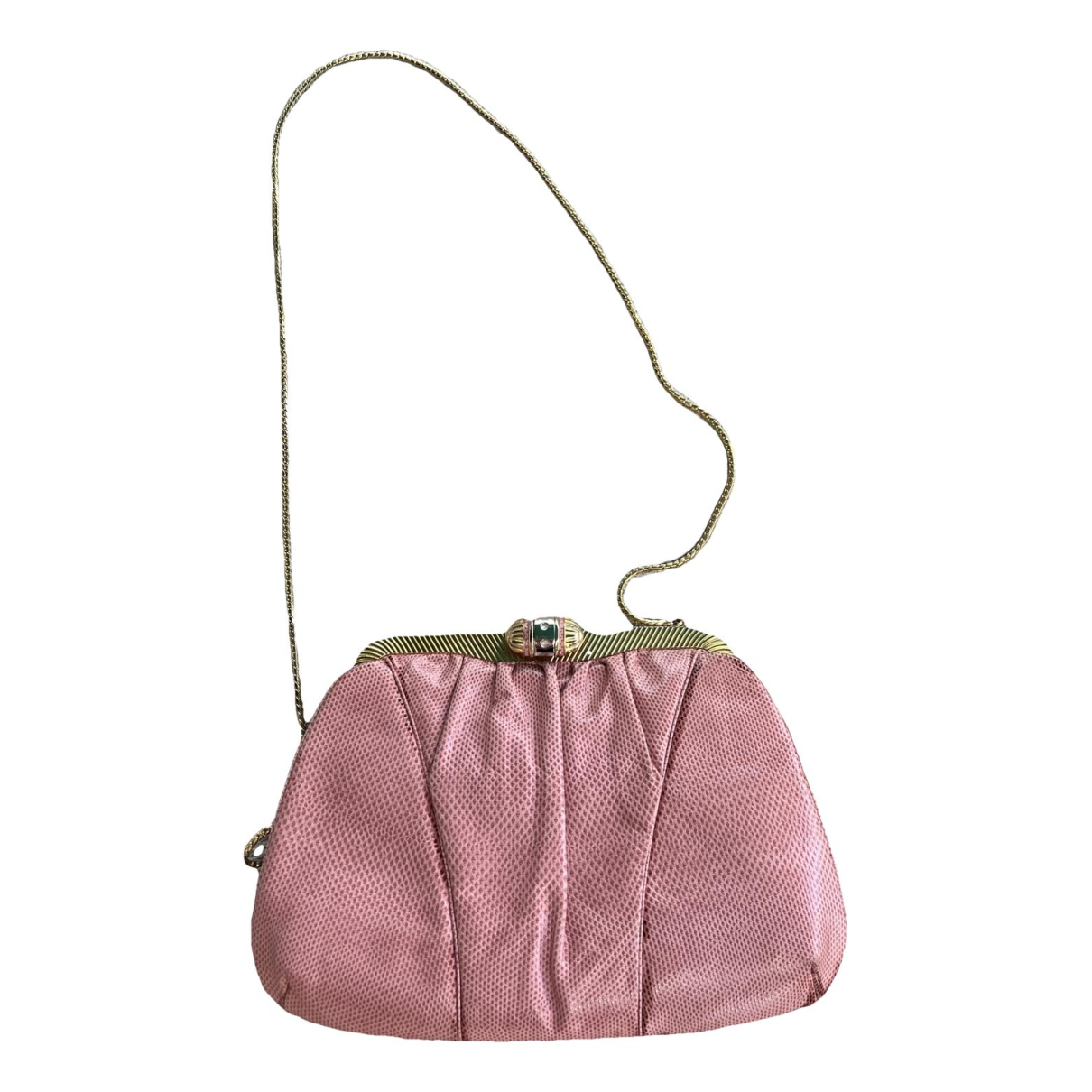 Judith Leiber Exotic leathers clutch bag