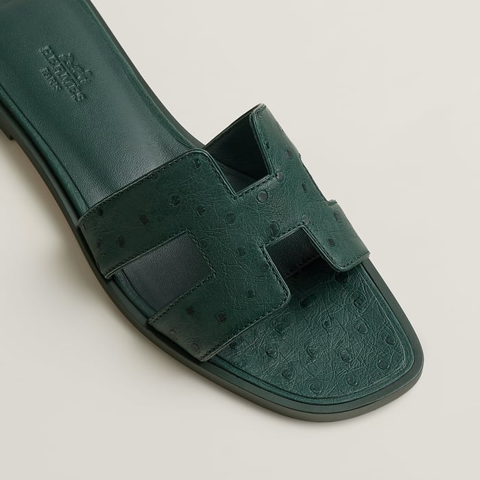 Vert Bouteille Oran Sandal