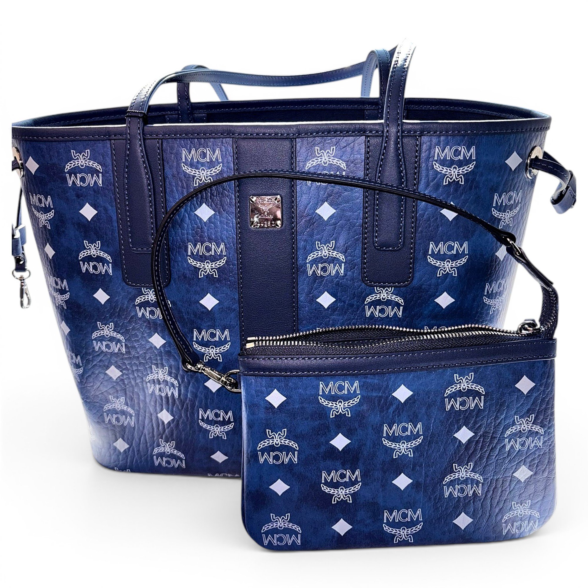 Leather tote