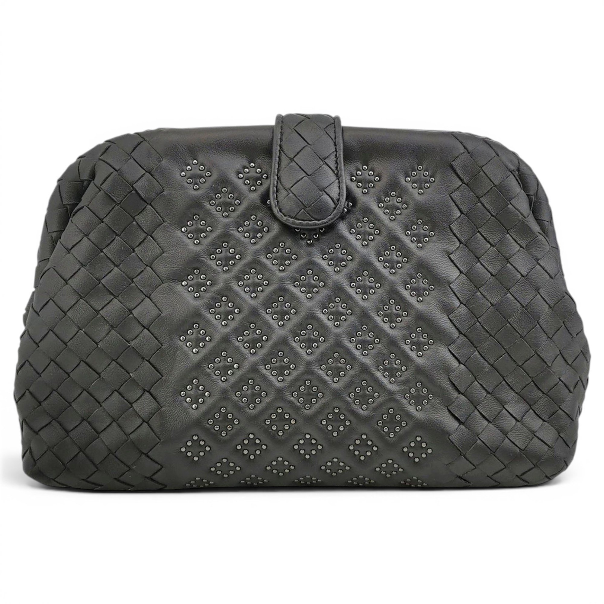 Lauren 1980 leather clutch bag