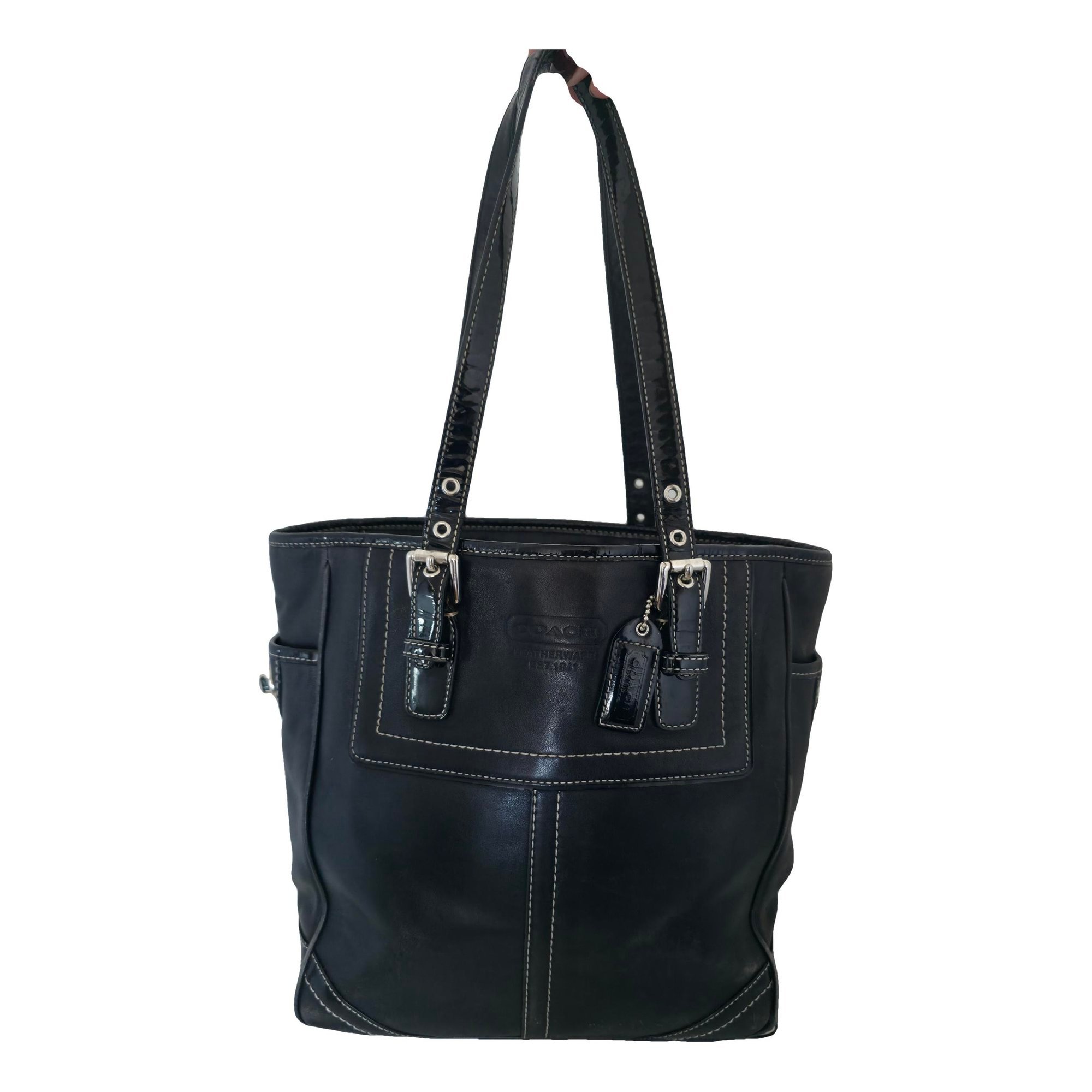 Crossgrain Taxi Tote leather handbag