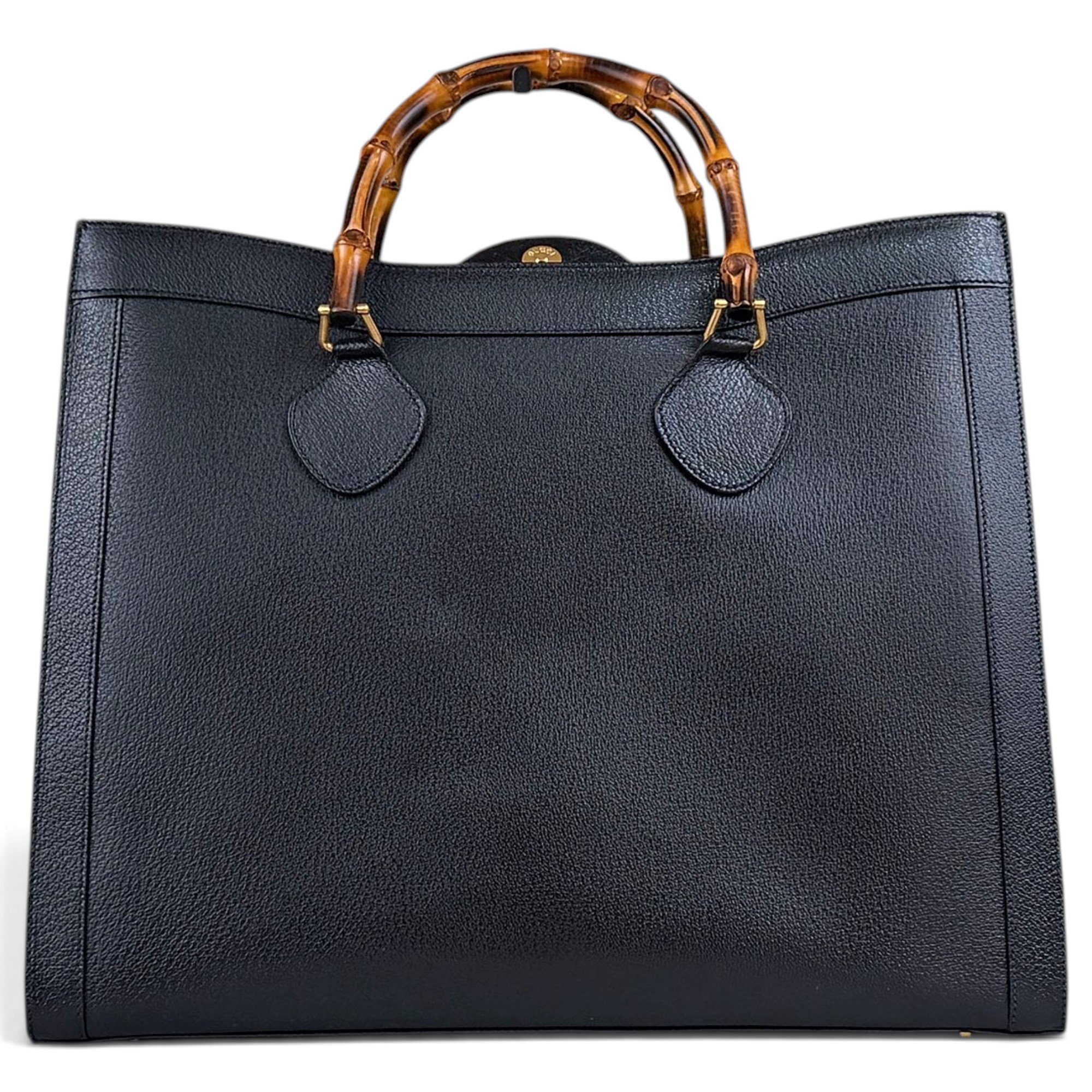 Diana Bamboo leather tote