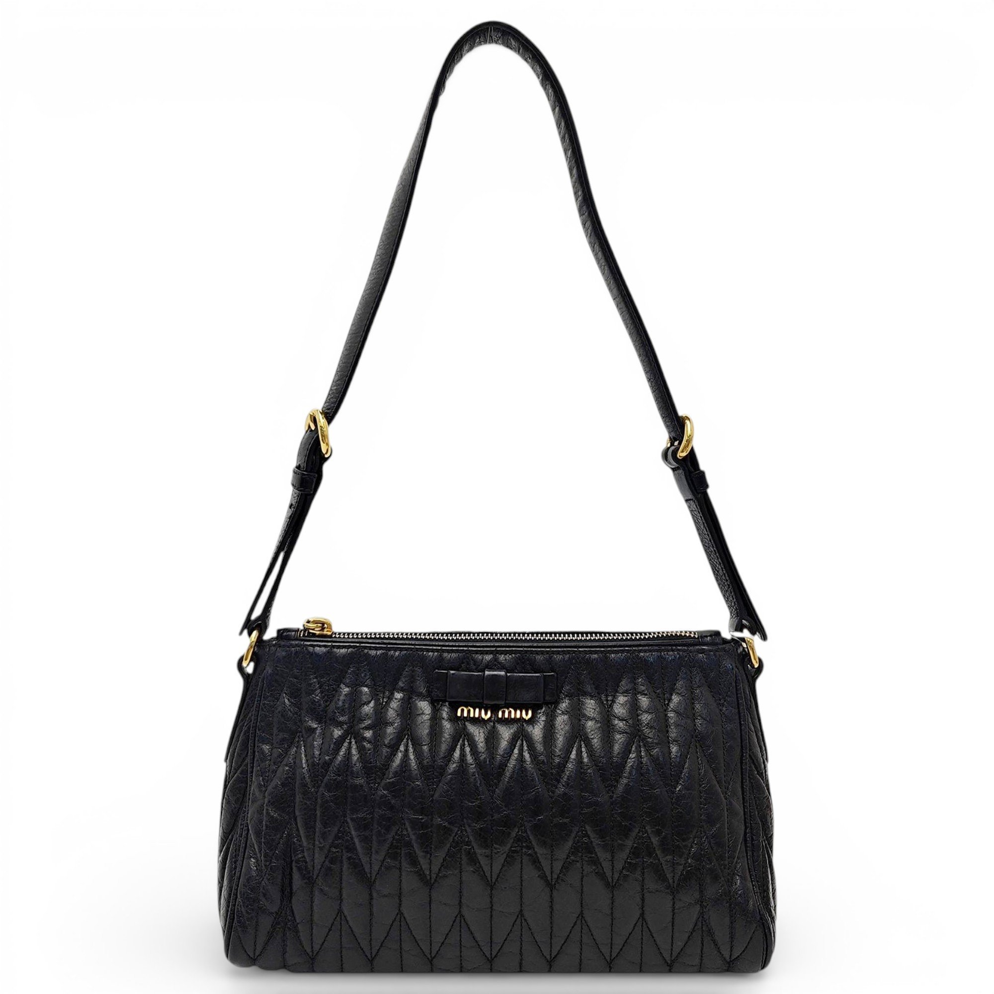Caprice leather crossbody bag
