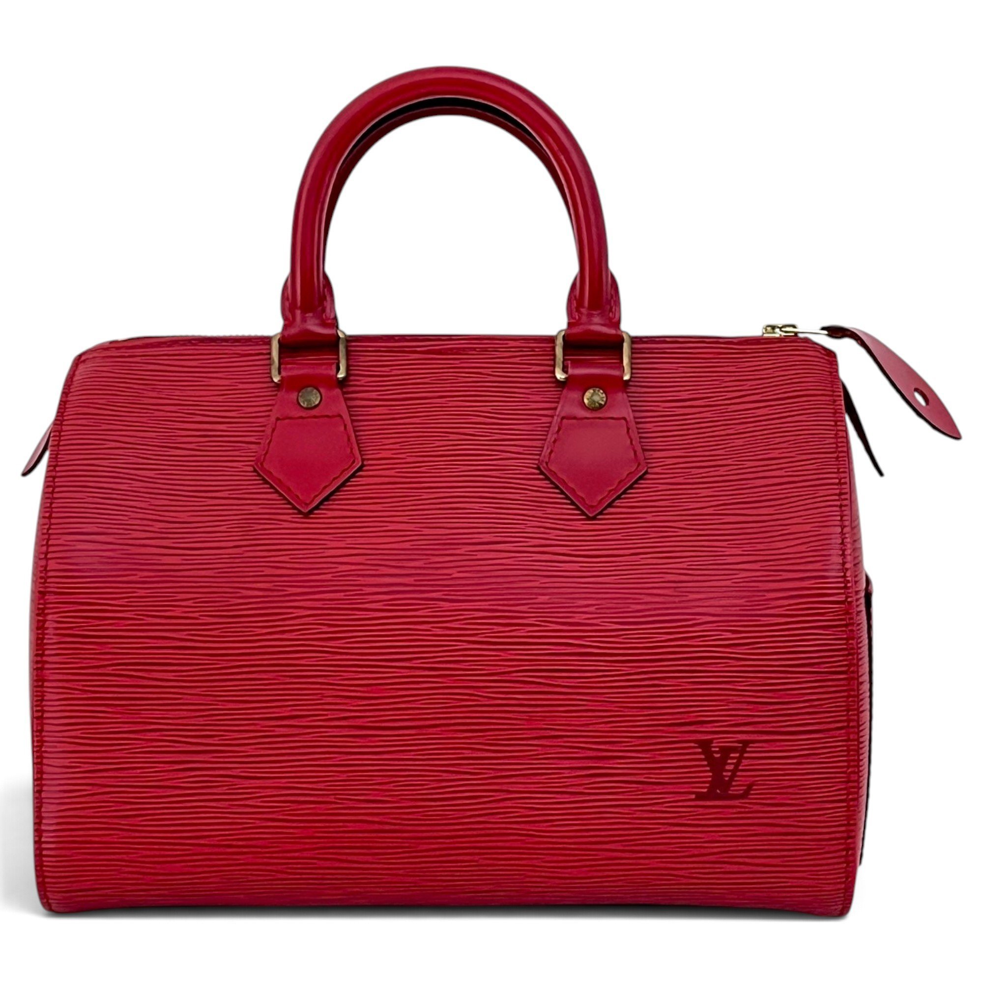 Speedy leather bowling bag