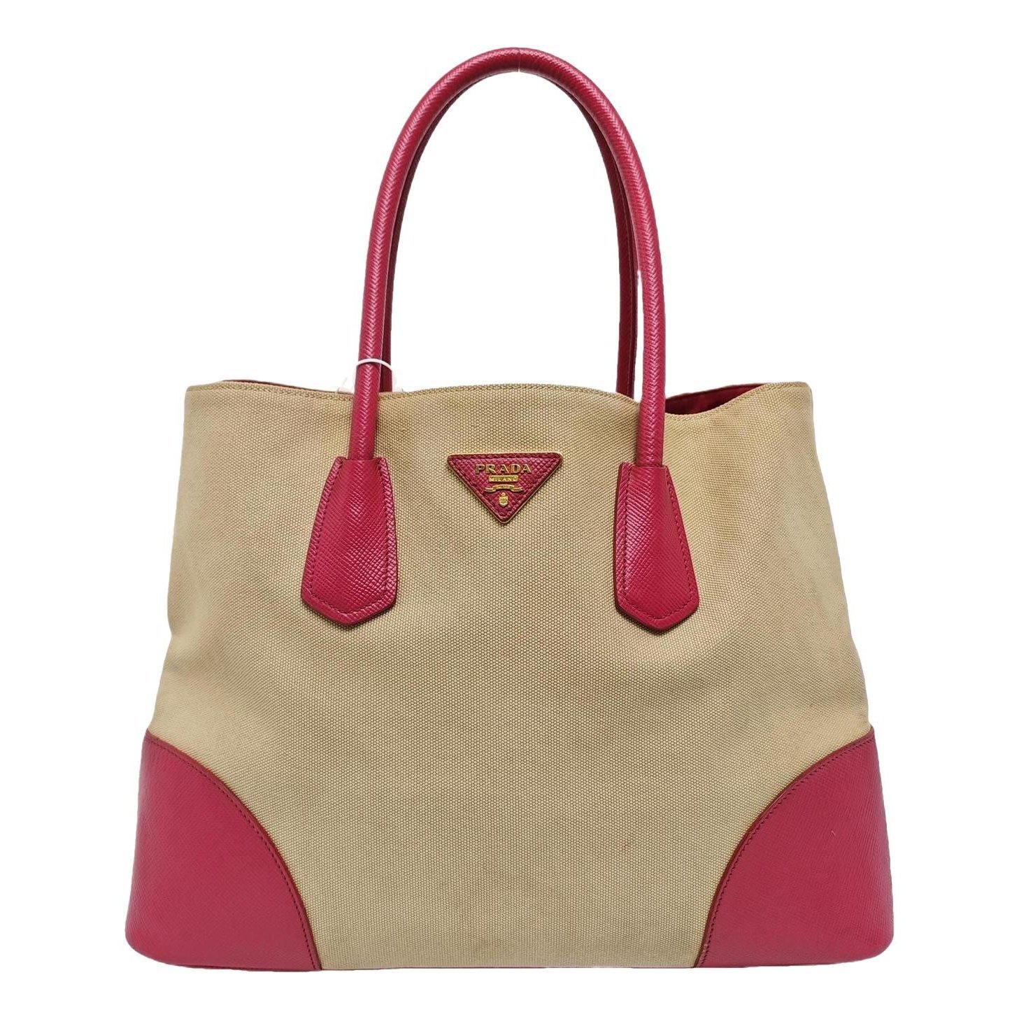 Double cloth handbag