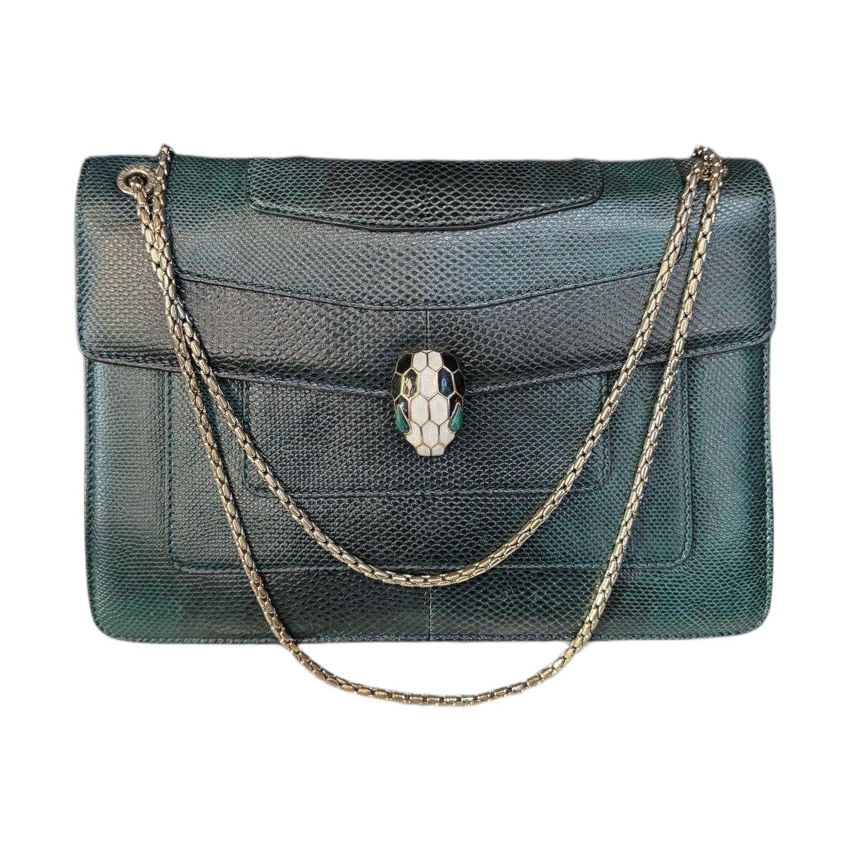 Serpenti exotic leathers handbag