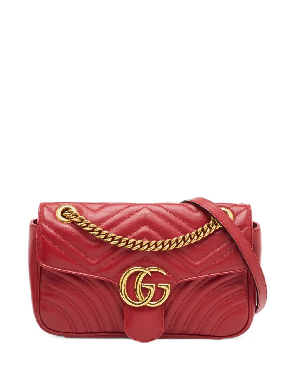 small GG Marmont matelassé cross body bag