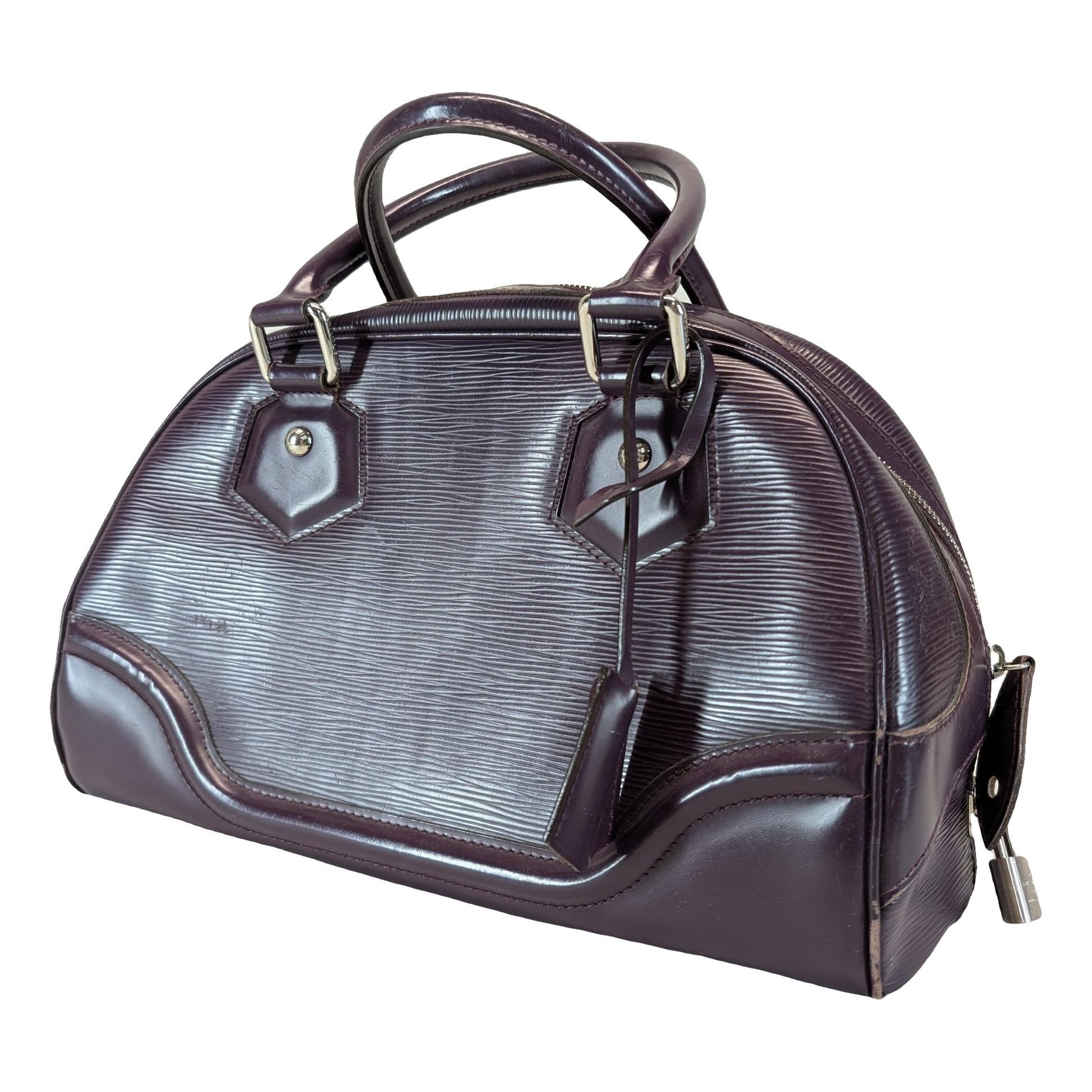 Montaigne Vintage leather handbag