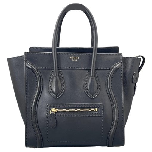 Luggage leather handbag