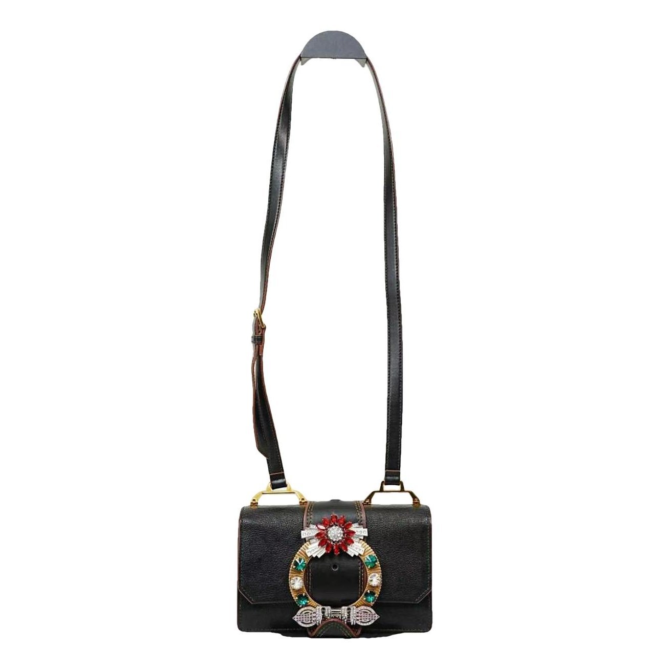 Miu Lady leather handbag