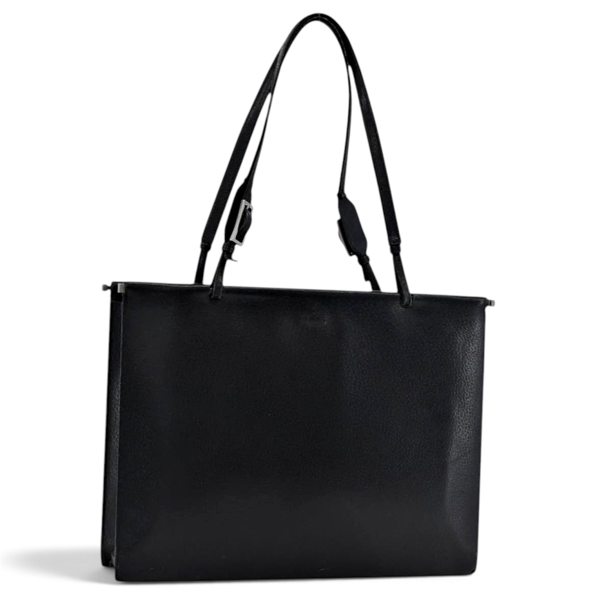 Leather tote