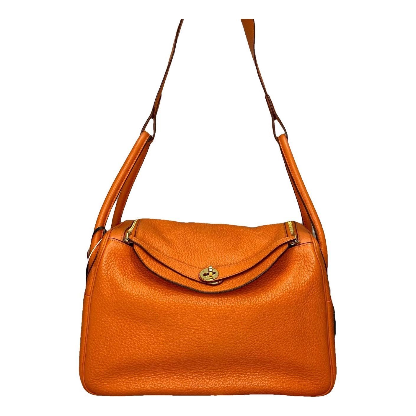 Lindy leather handbag