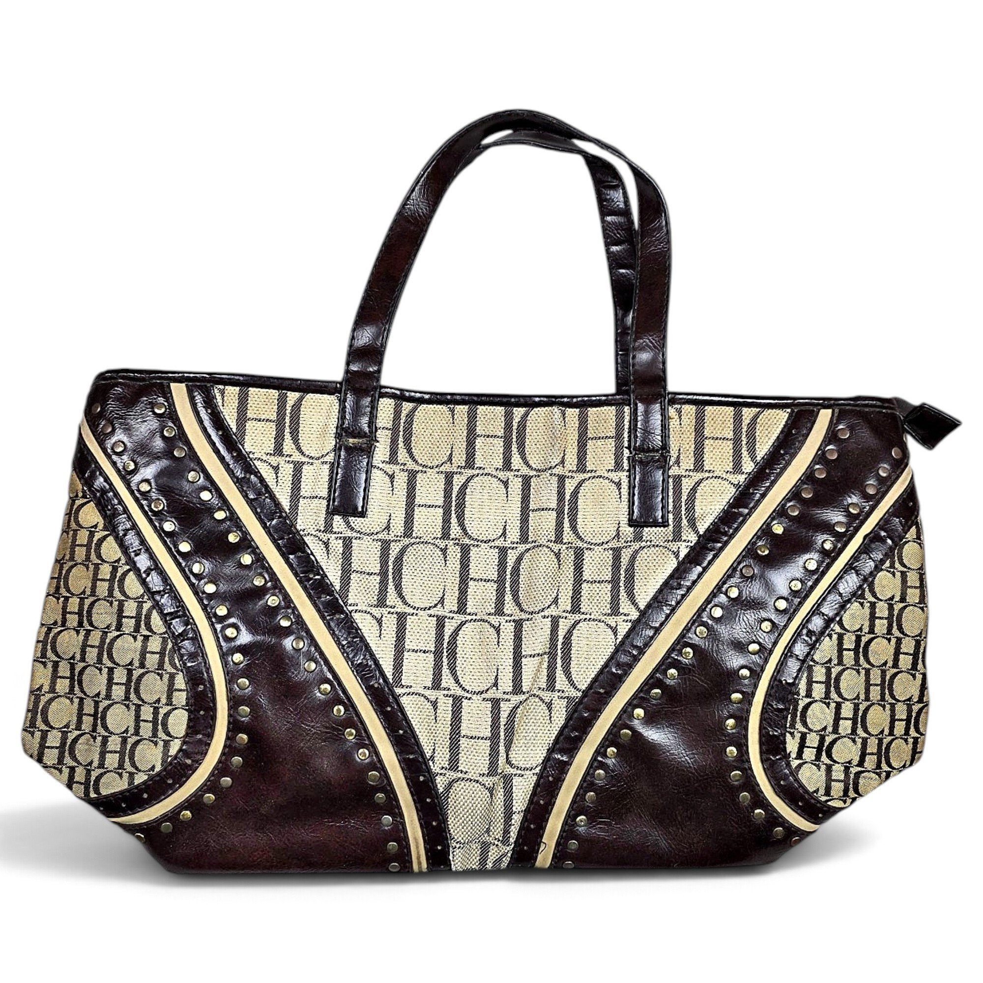 Leather tote