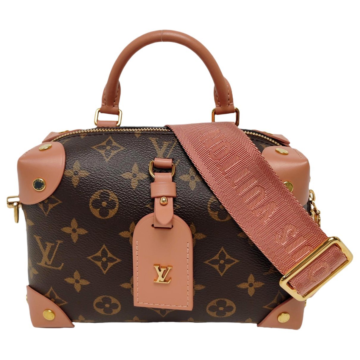 Petite Malle leather handbag