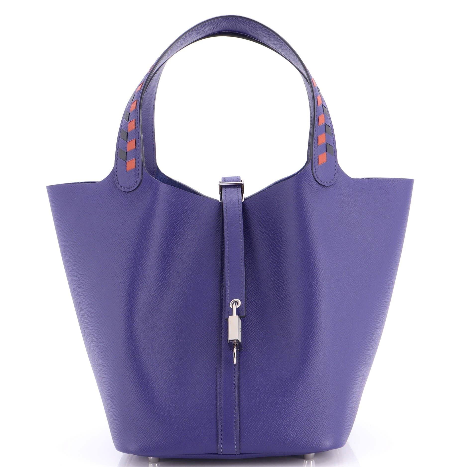 Picotin Lock Bag Tressage Epsom MM