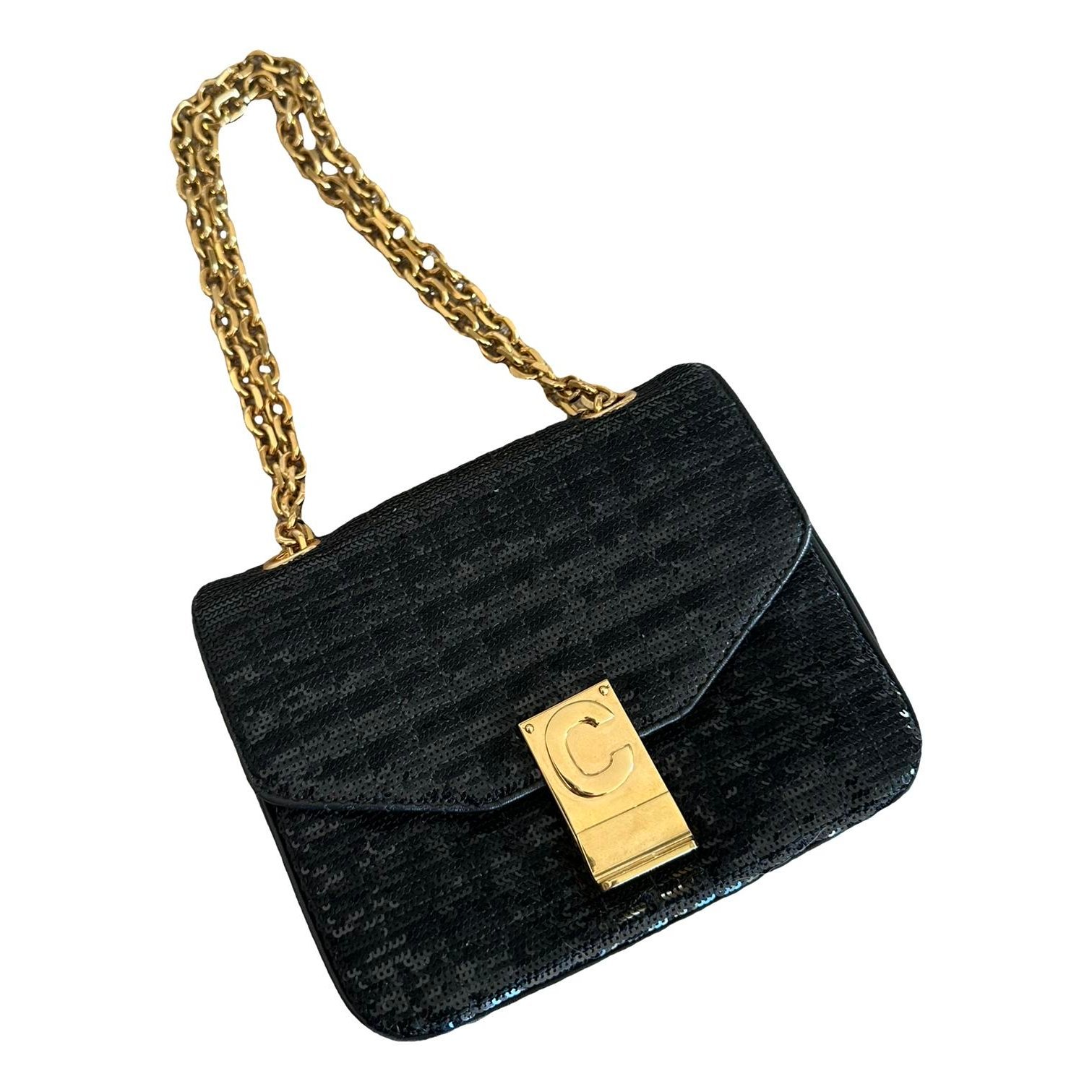 C bag leather crossbody bag