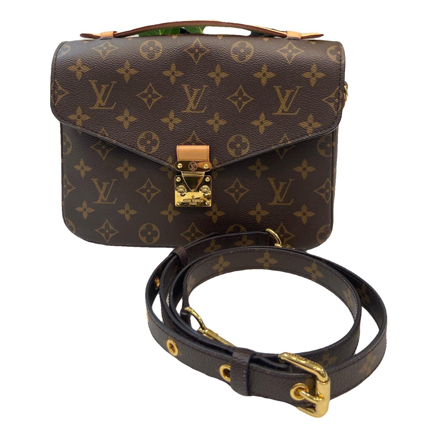 Metis leather handbag