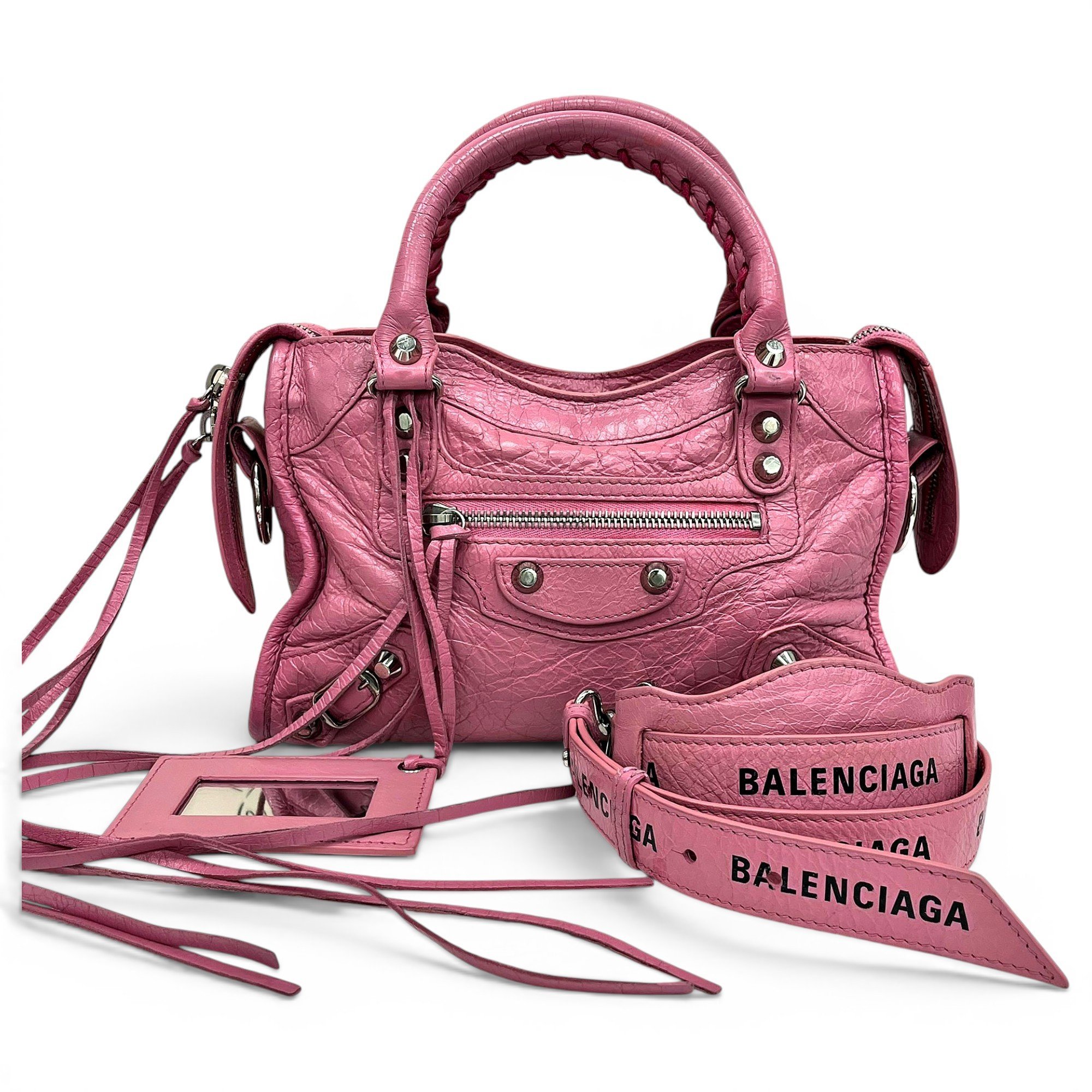 Balenciaga City leather handbag