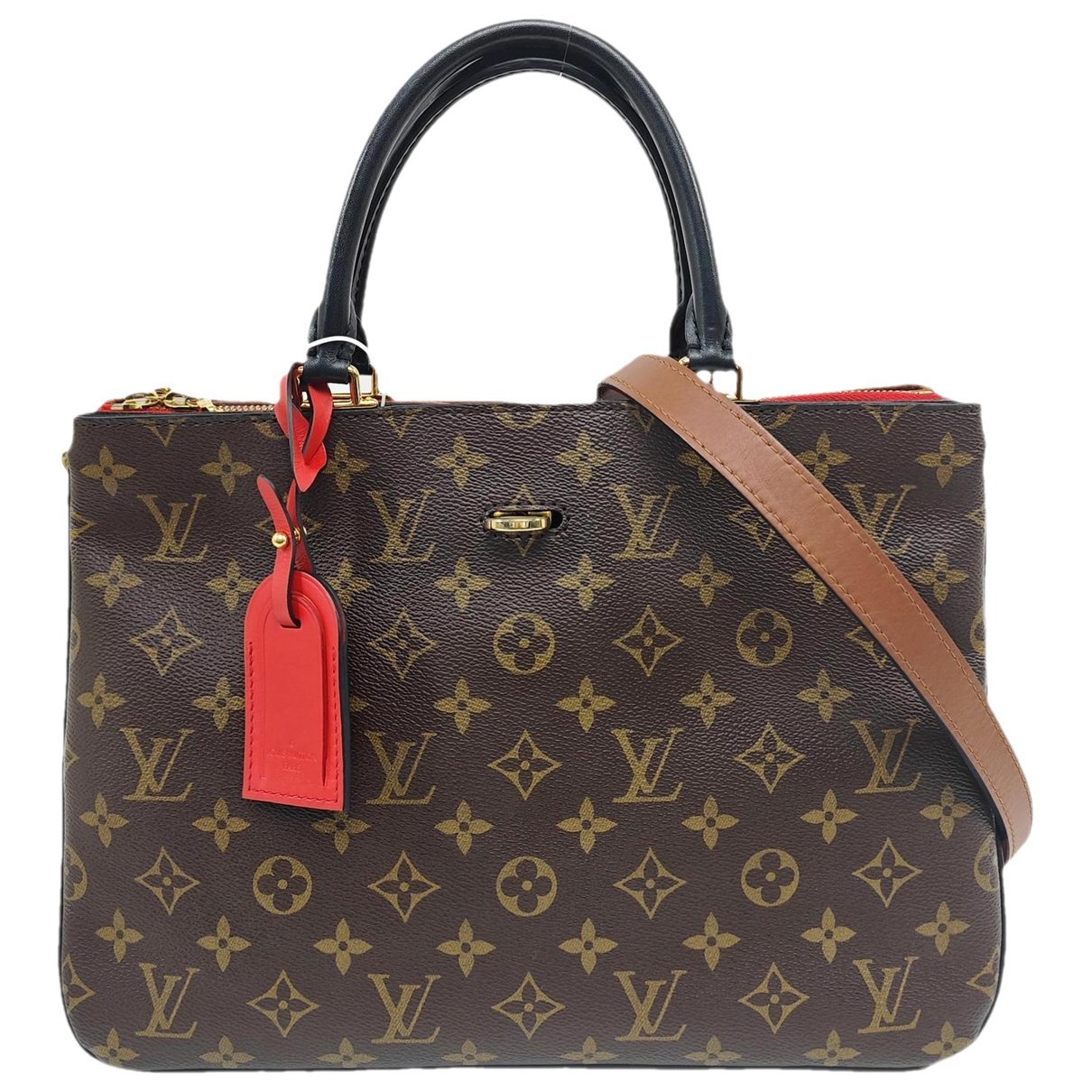 Bellflower leather handbag