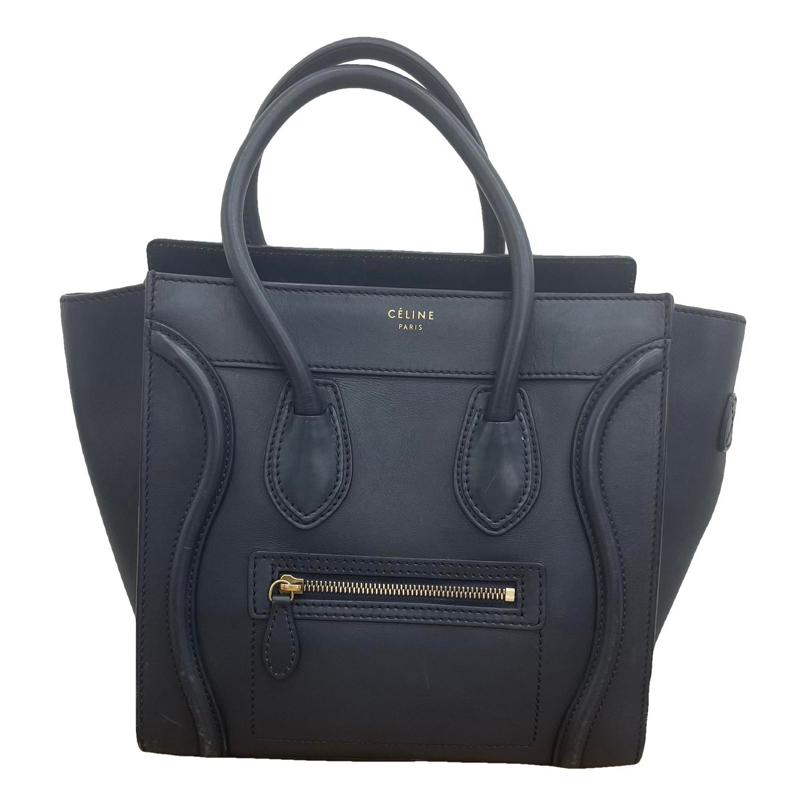 Luggage leather handbag