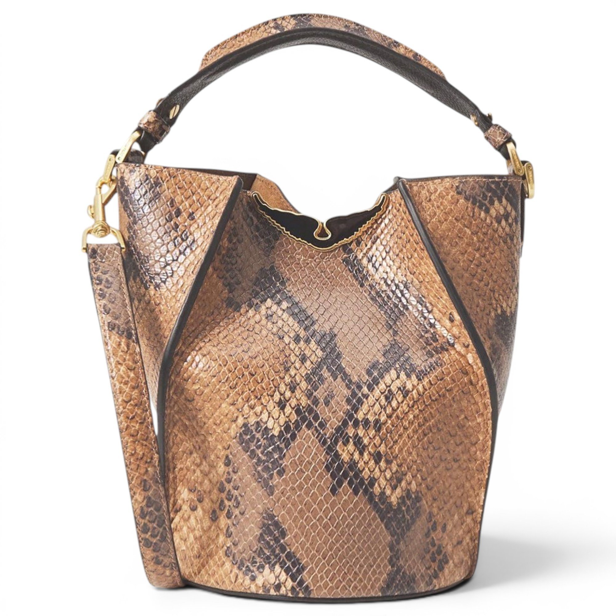 Leather crossbody bag