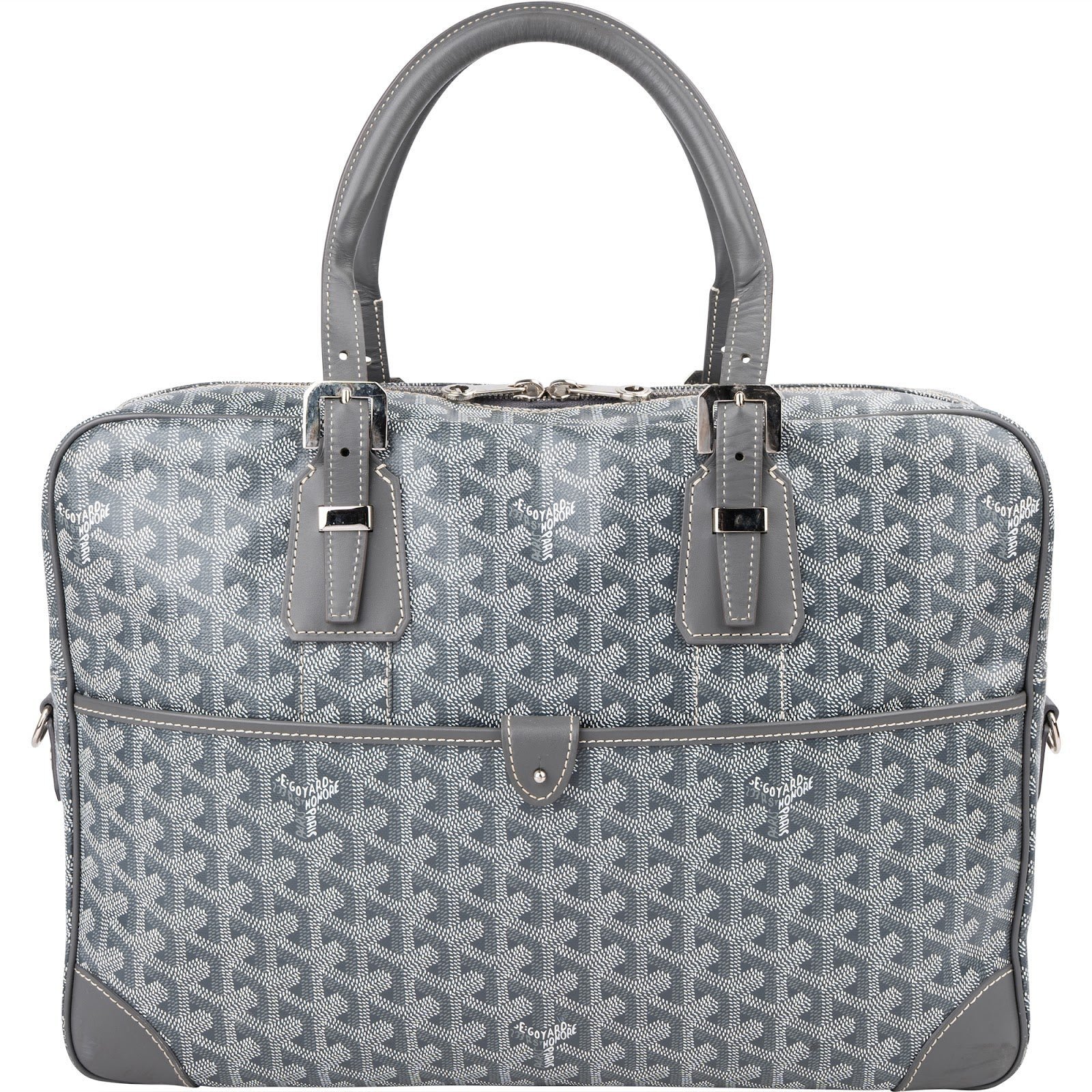 Goyard Ambassade leather handbag