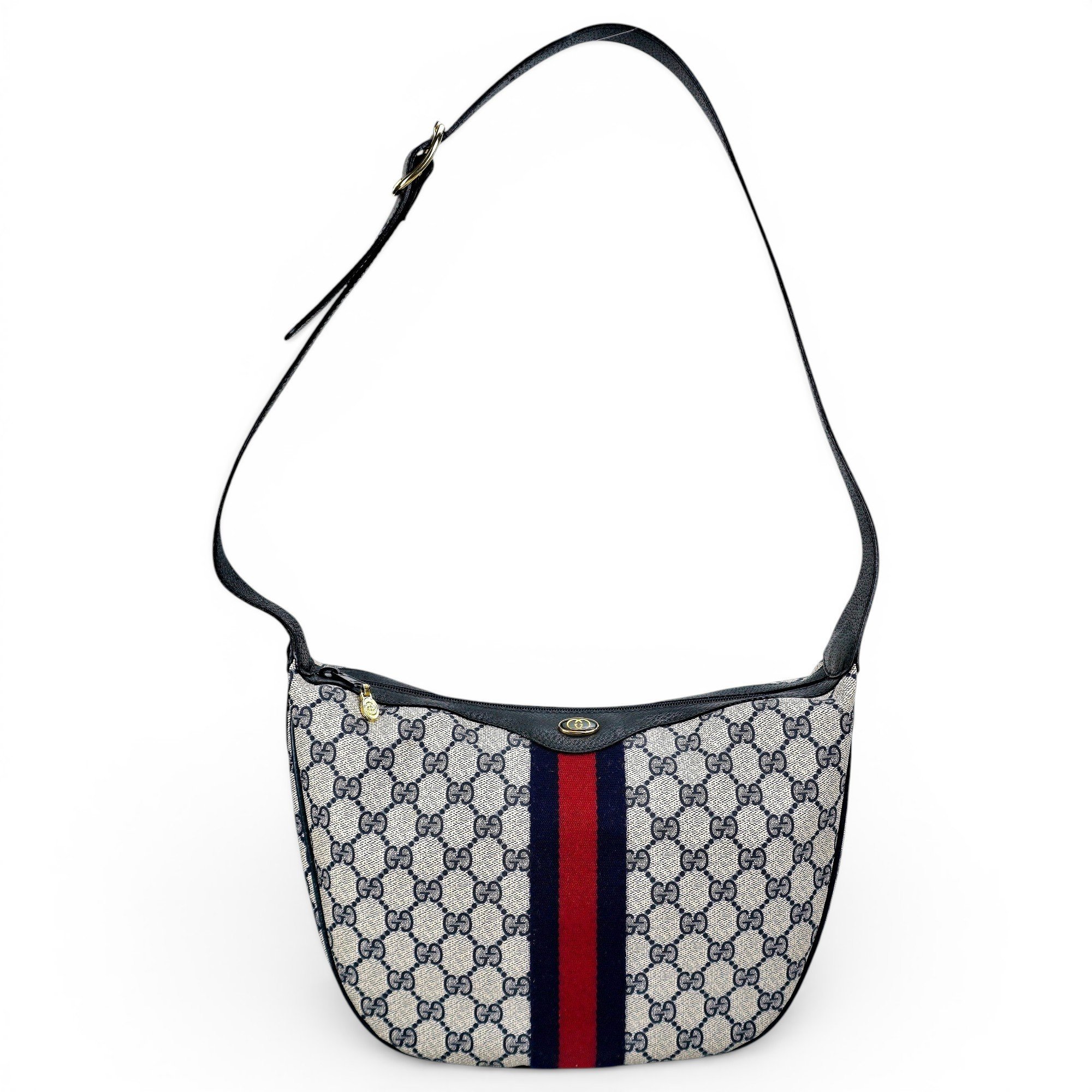 Ophidia Hobo leather crossbody bag