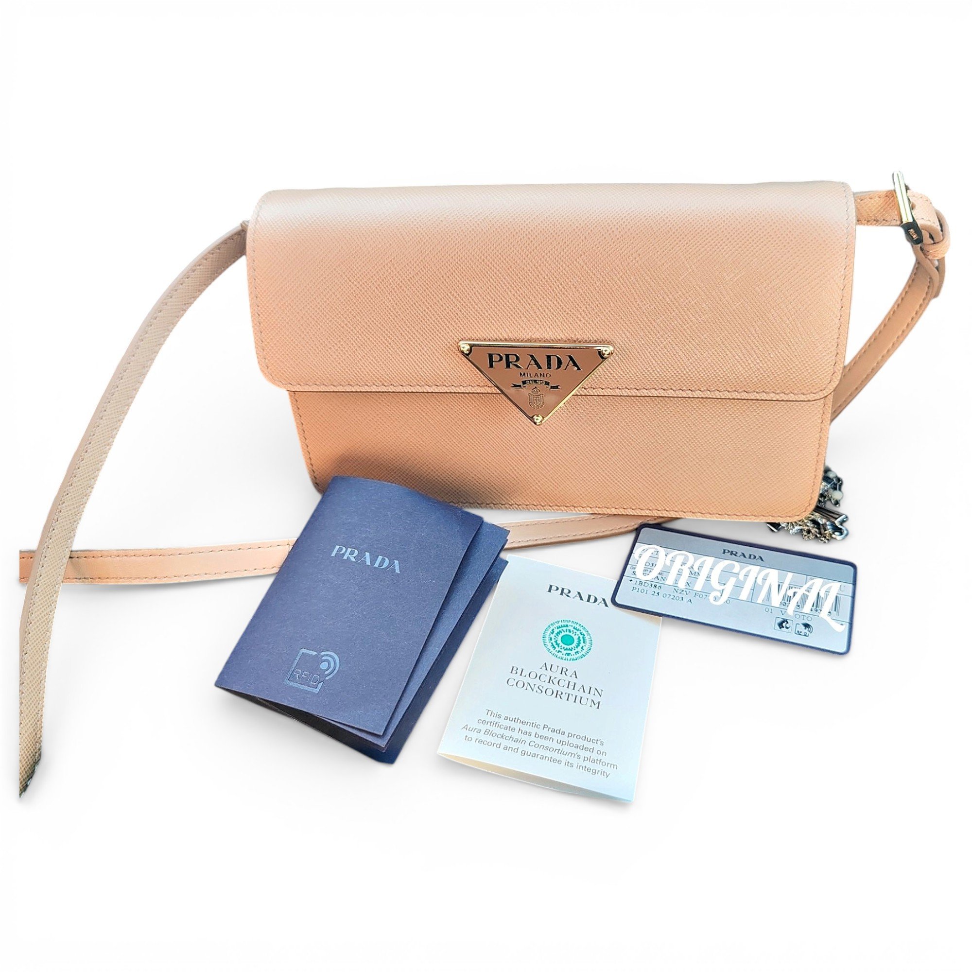 Cahier leather crossbody bag