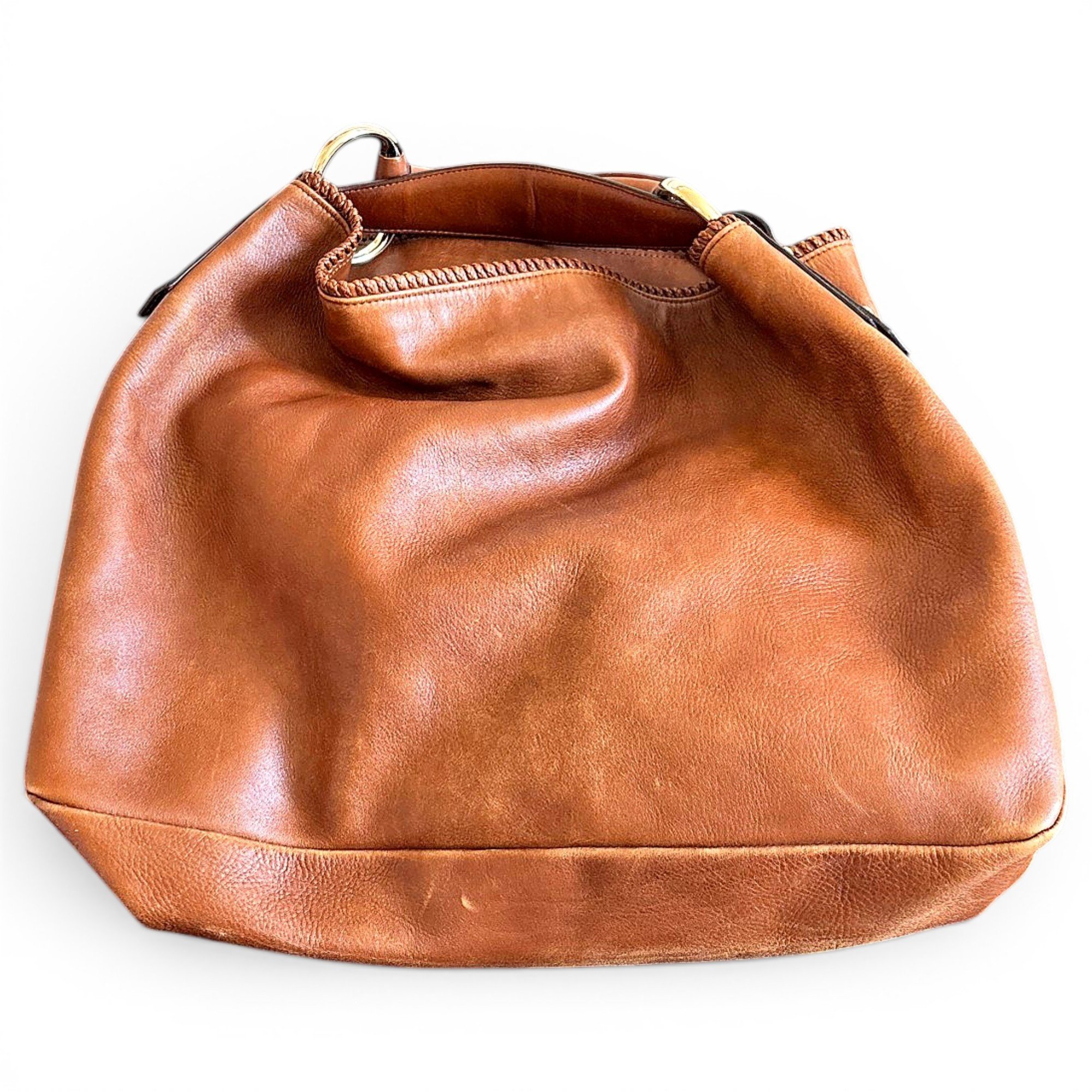 Leather tote