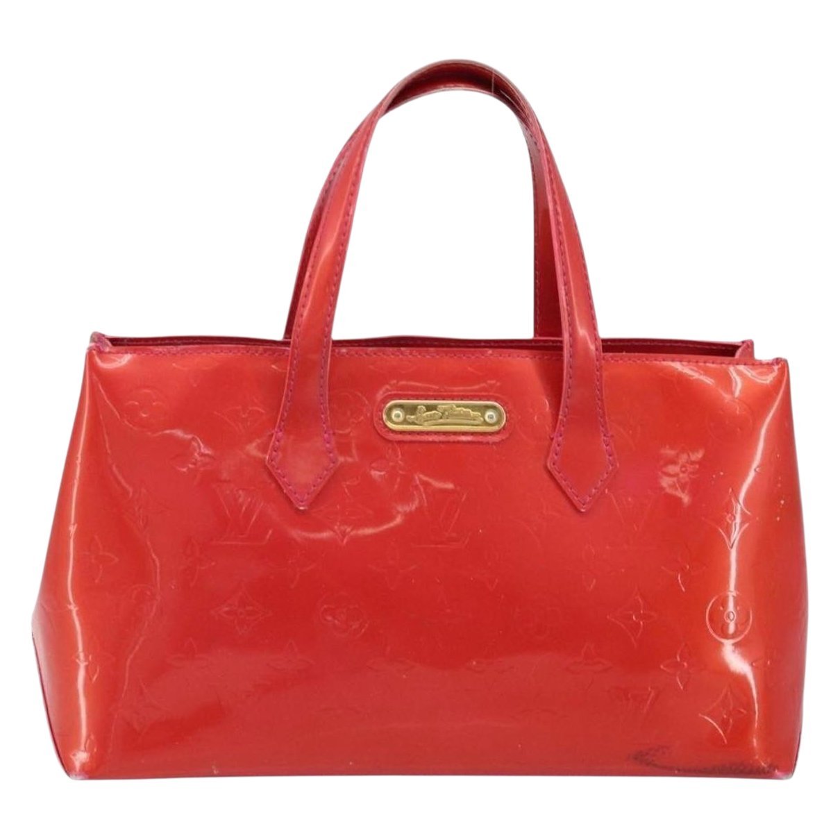 Wilshire patent leather handbag
