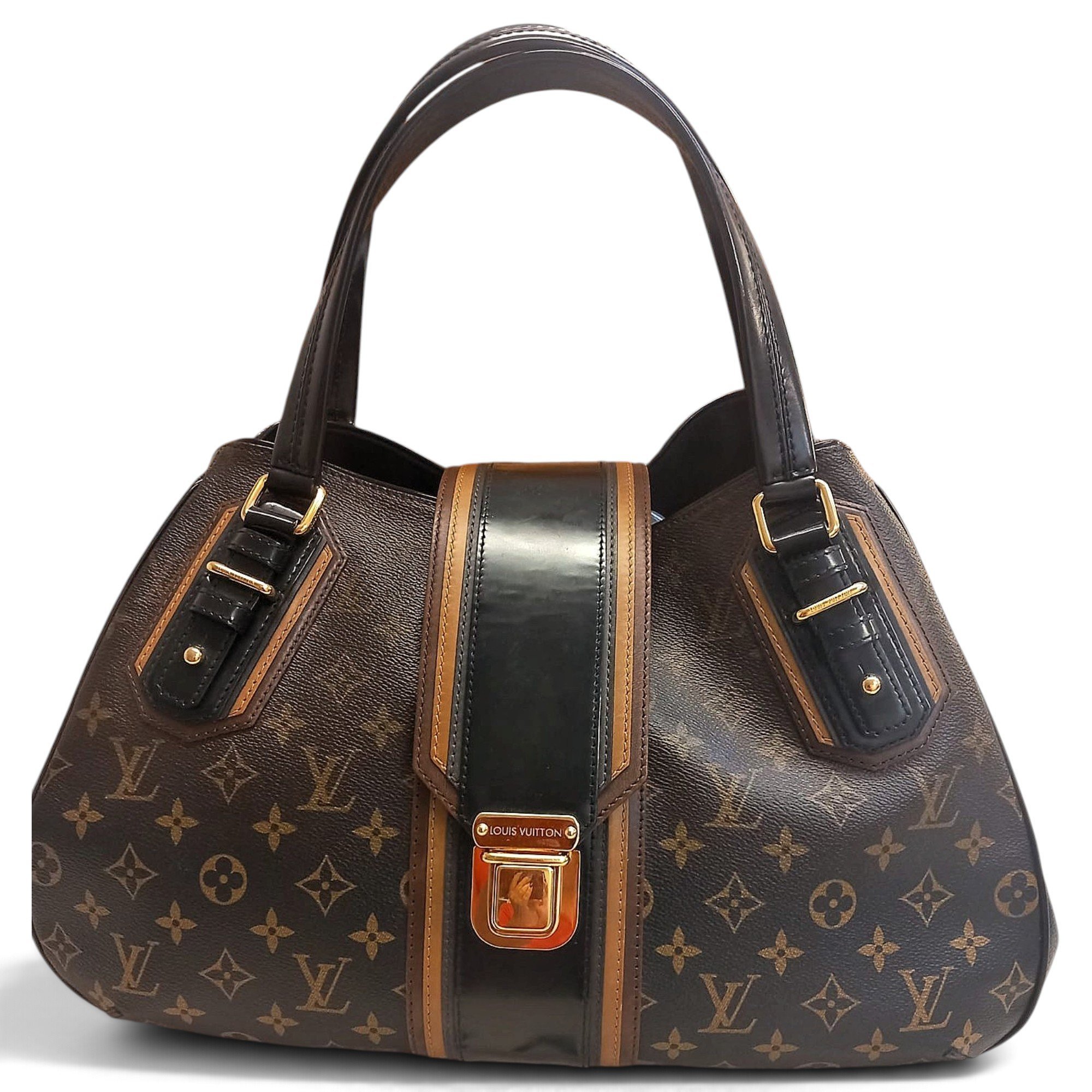 Griet Mirage leather handbag