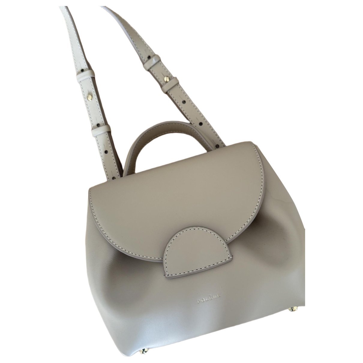 Numéro un nano leather handbag