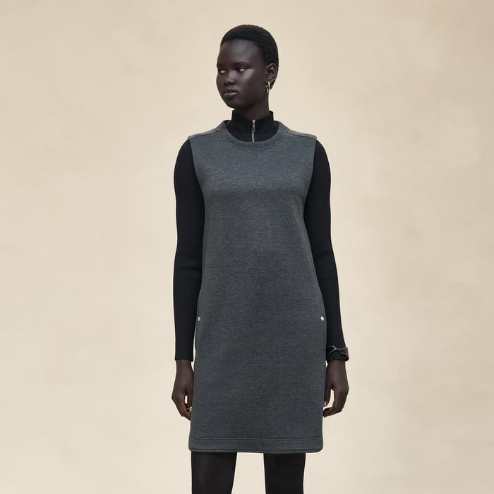 Gris Obscur Sleeveless Dress